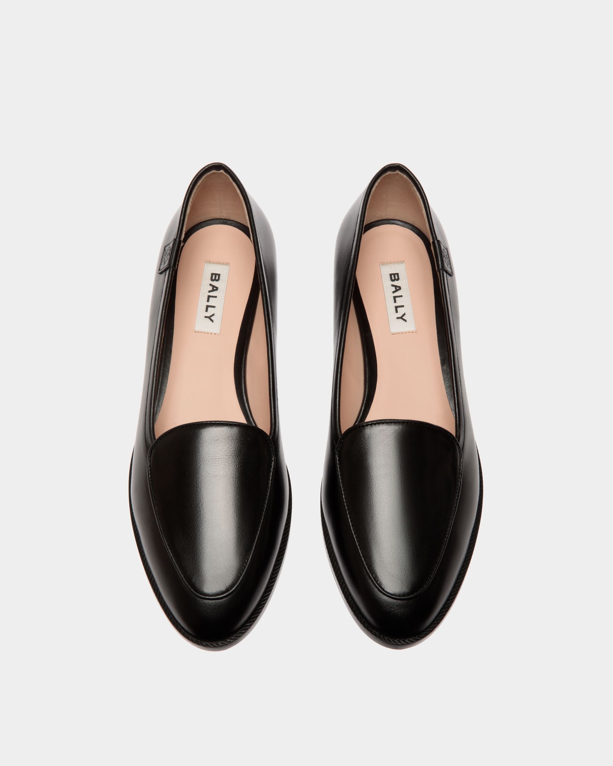 Ballerina Elite Aus Leder In Schwarz - Damen - Bally - 03