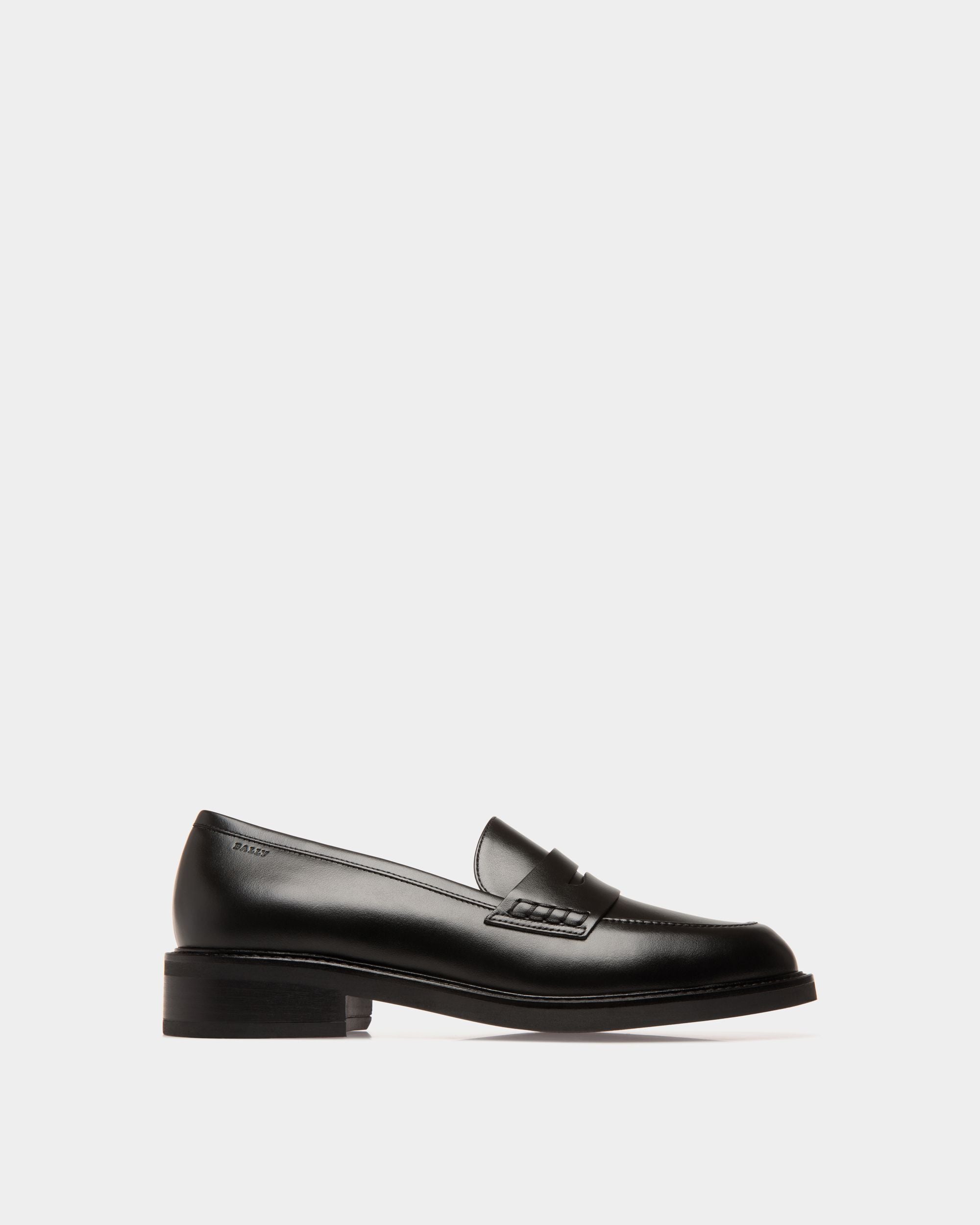Flats In Black Leather - Damen - Bally - 01