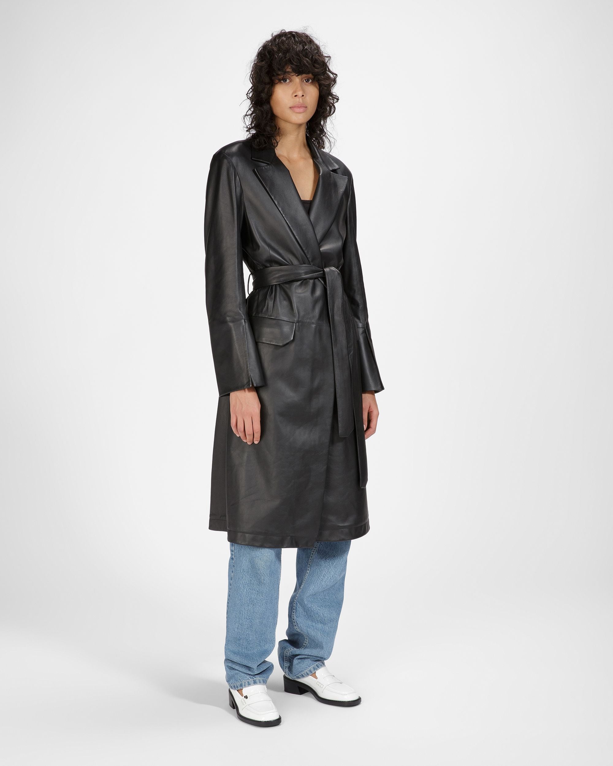 Elly Mokassin Aus Leder In Weiß - Damen - Bally - 03