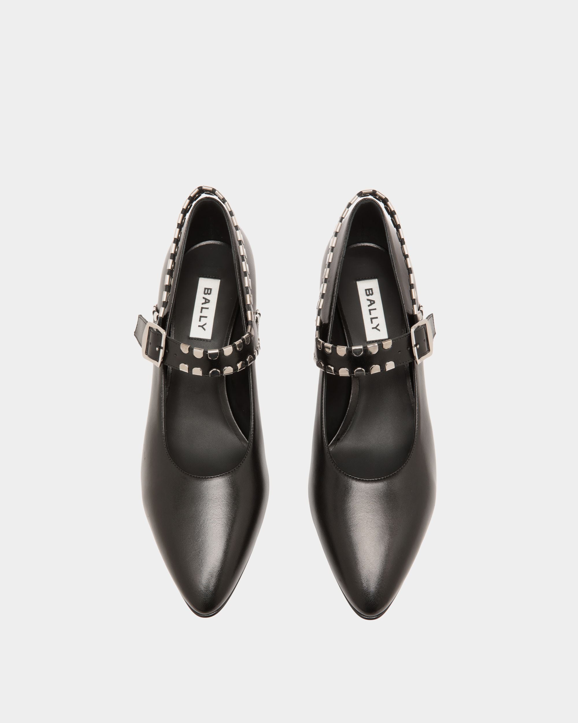 Glendy Pumps Aus Leder In Schwarz - Damen - Bally - 04