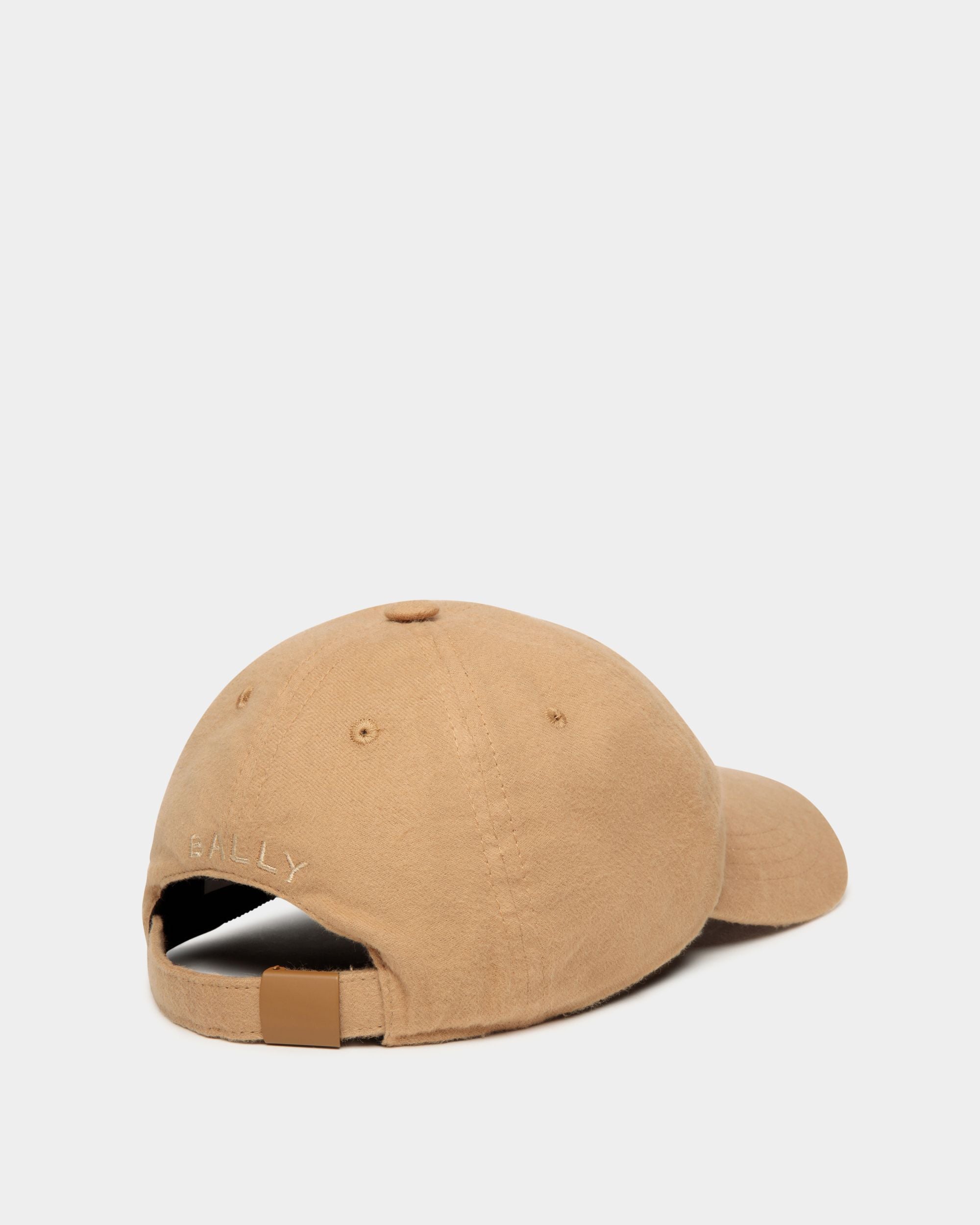 Baseballmütze Aus Baumwolle In Camel Mit Bally-Wappen-Logo - Damen - Bally - 01