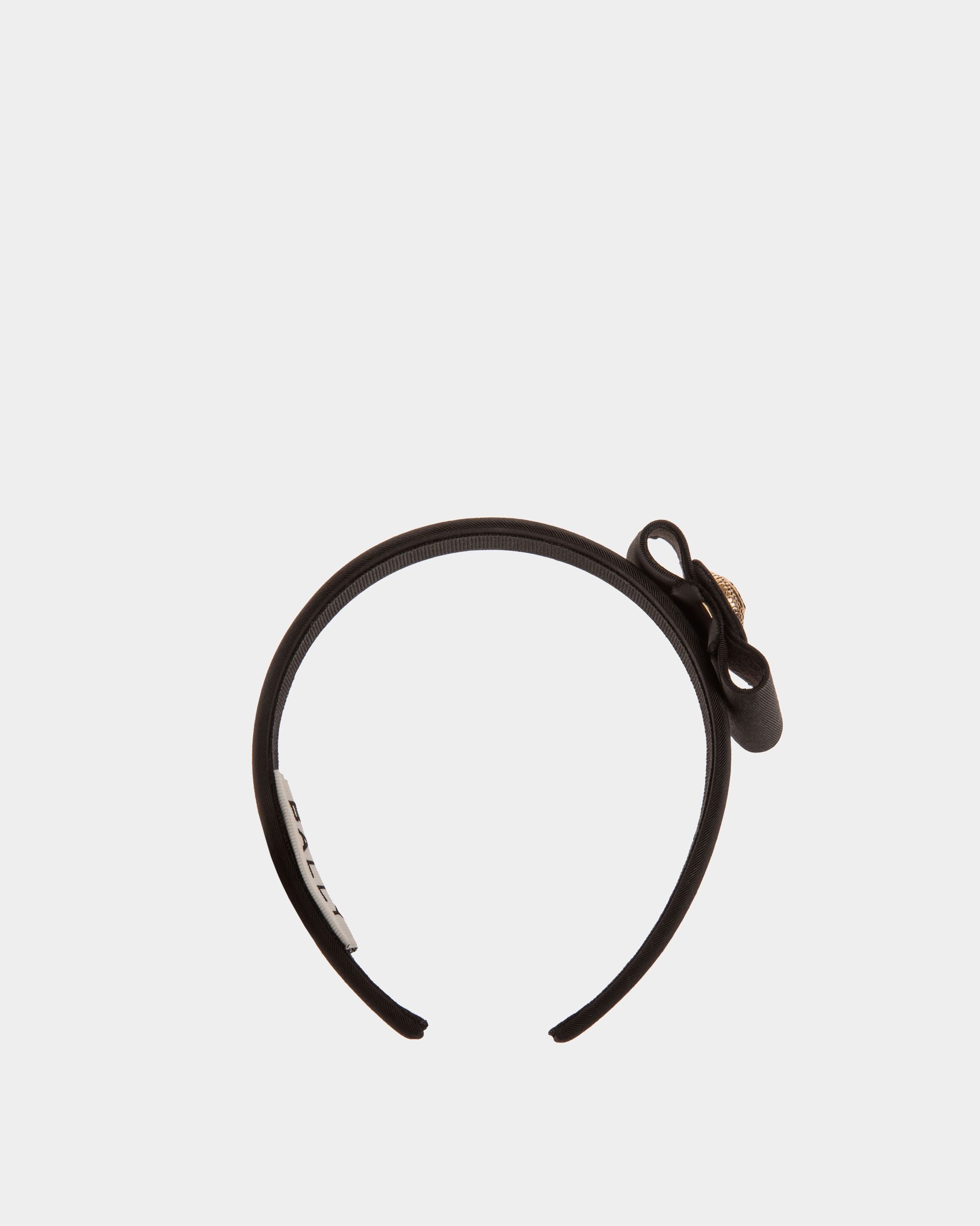 Stirnband Mit Bally-Schleife In Schwarz - Damen - Bally - 01