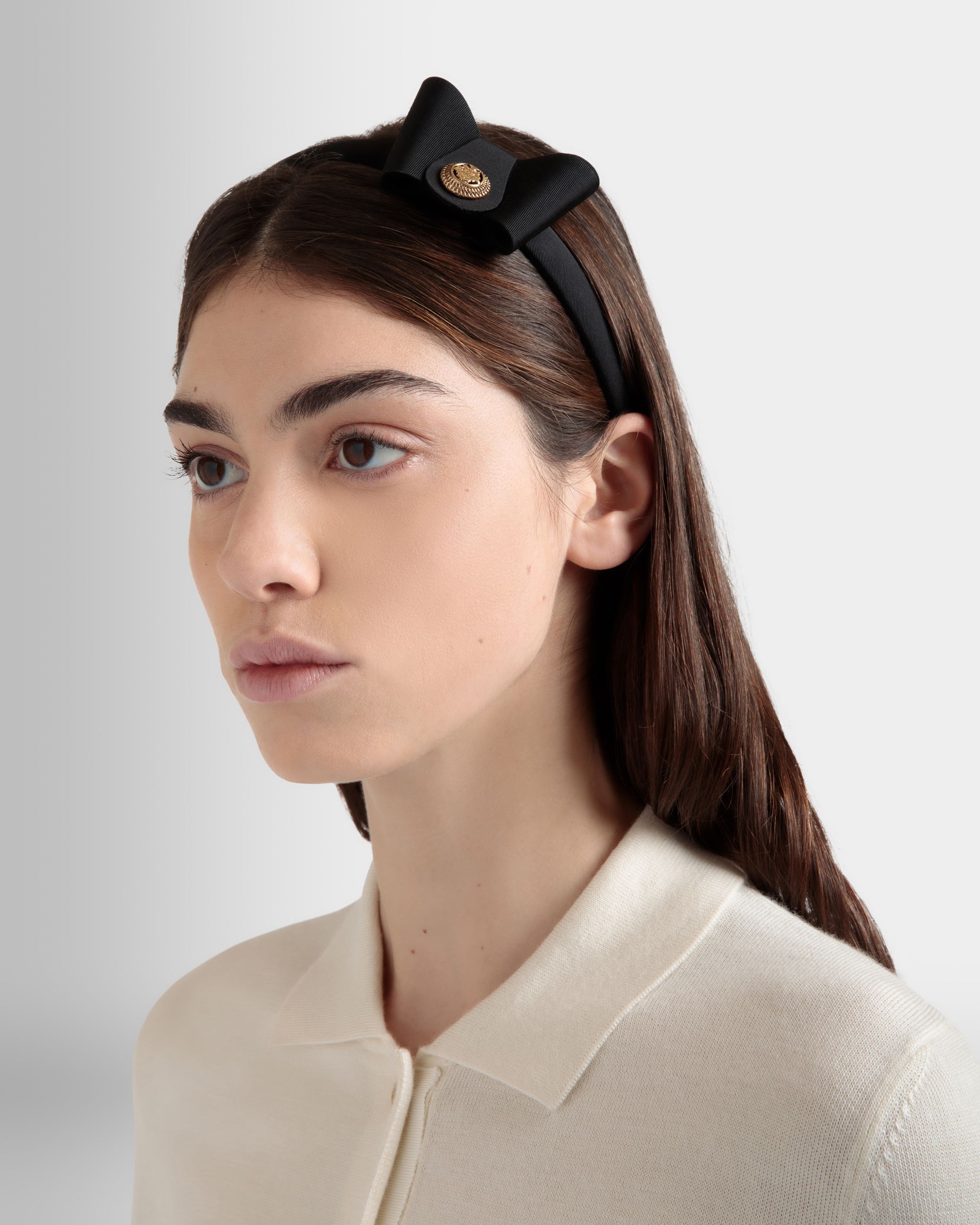 Stirnband Mit Bally-Schleife In Schwarz - Damen - Bally - 02