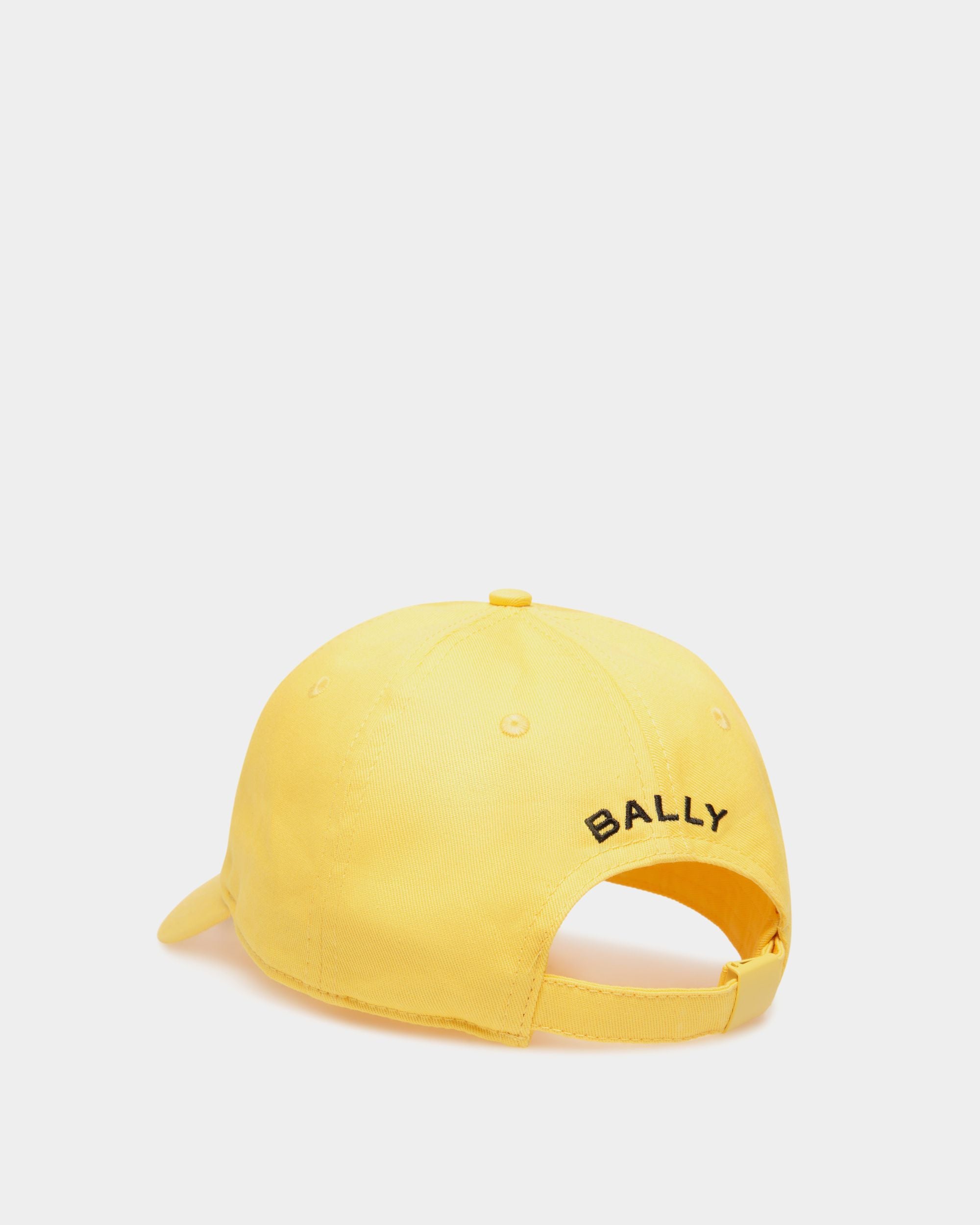 DJ Leo Mas X Bally Baseballmütze Aus Gelber Baumwolle - Damen - Bally - 03