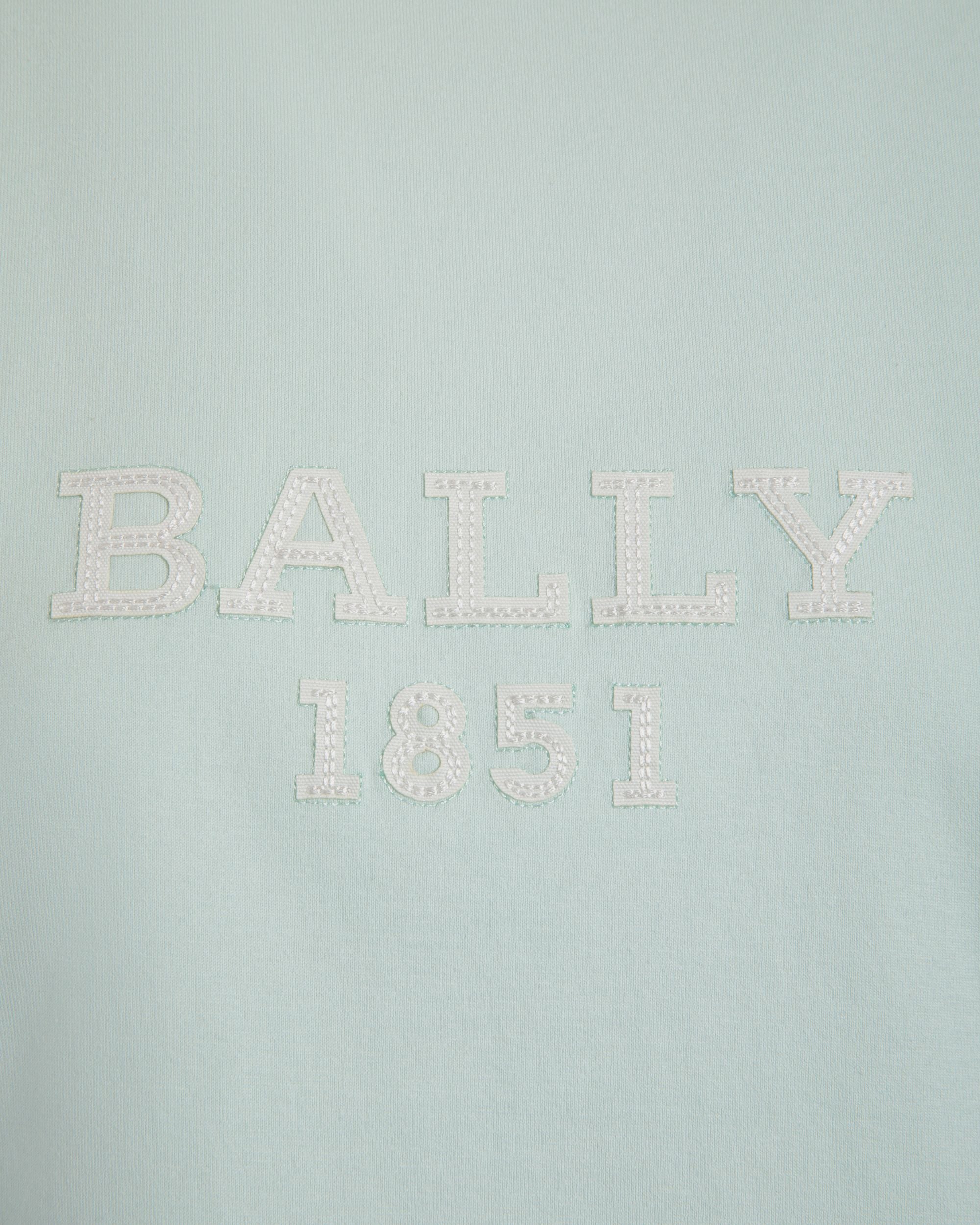 Cutsew T-Shirt In Blue Cotton - Damen - Bally - 02