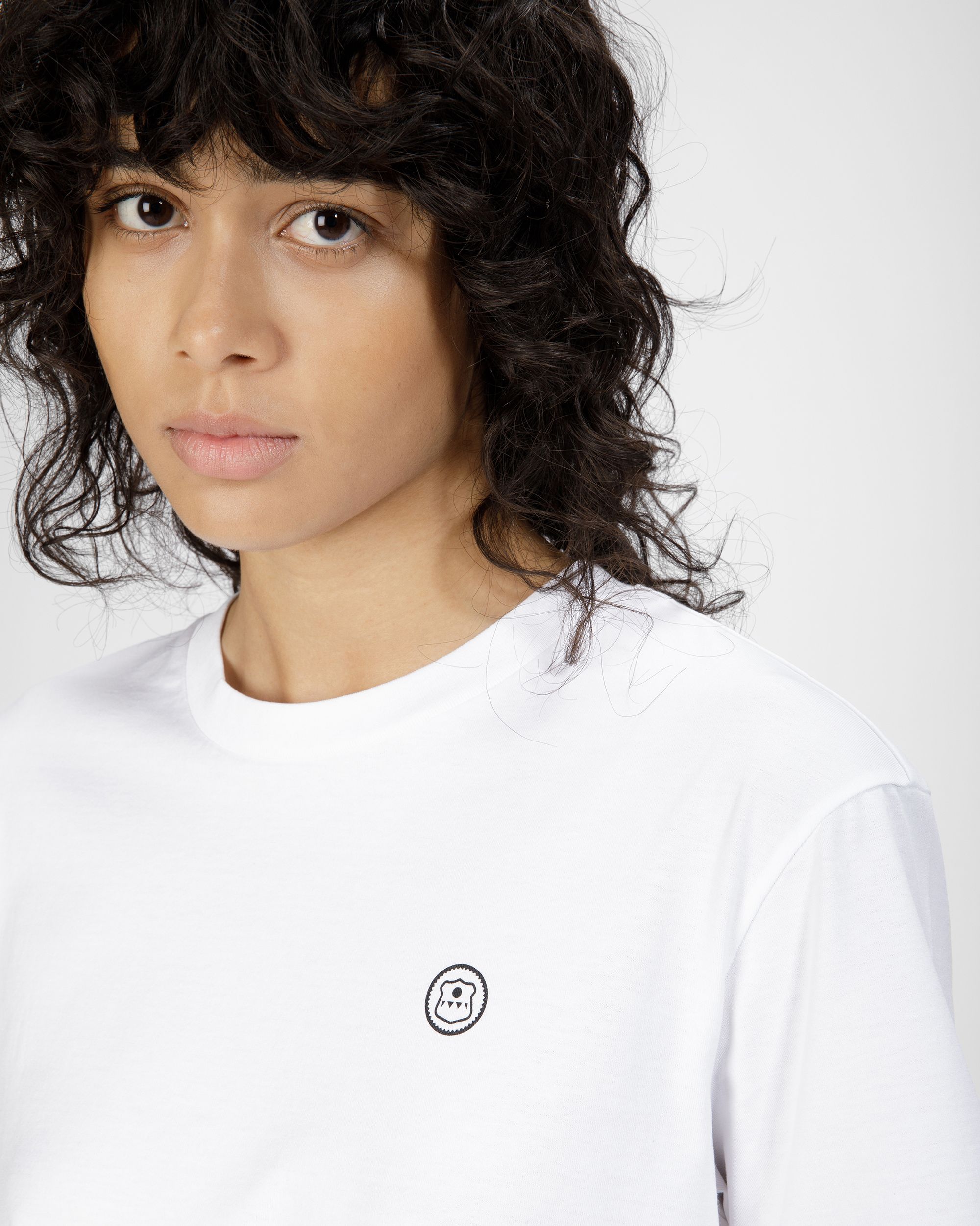 T-Shirt Mit Heritage-Logo Baumwoll-T-Shirt In Weiß - Damen - Bally - 03