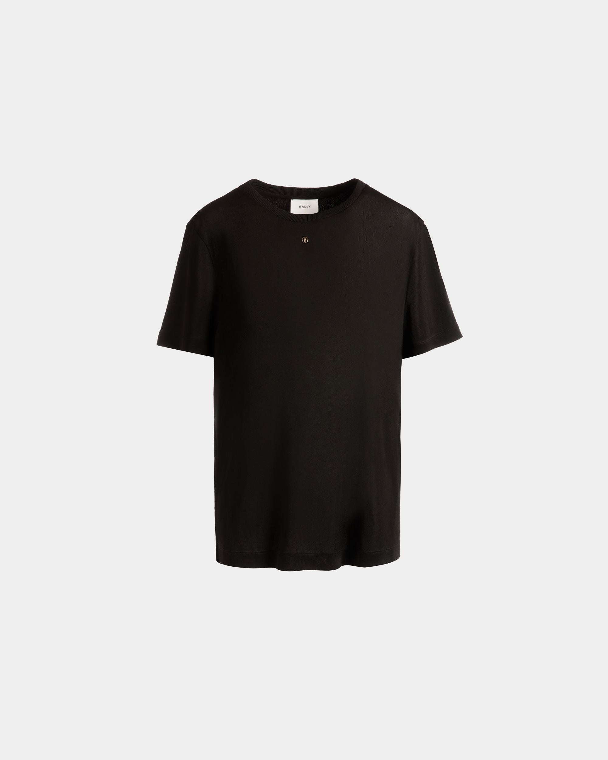 T-Shirt Aus Jersey - Damen - Bally - 01