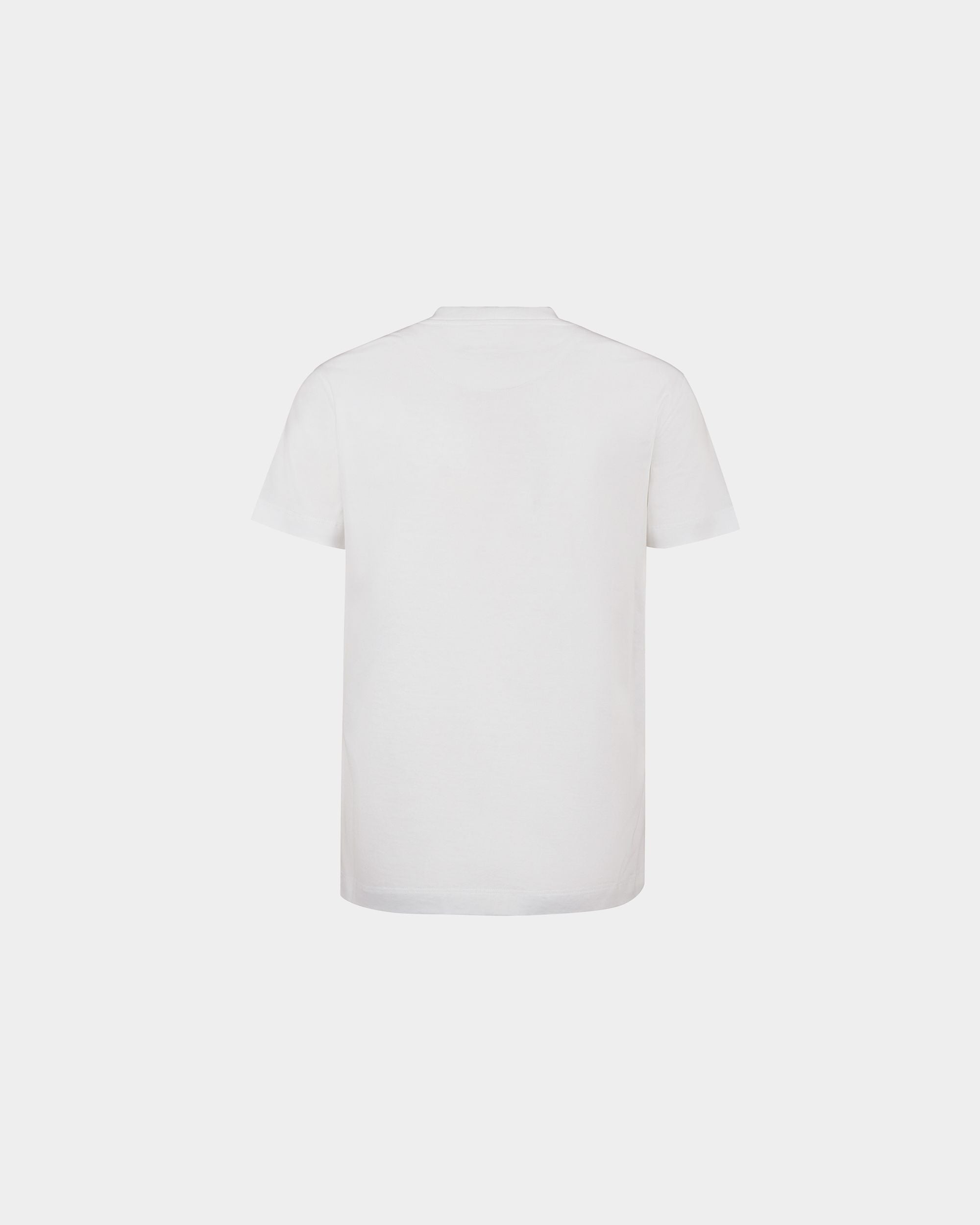 T-Shirt Aus Baumwolle In Weiß - Damen - Bally - 03