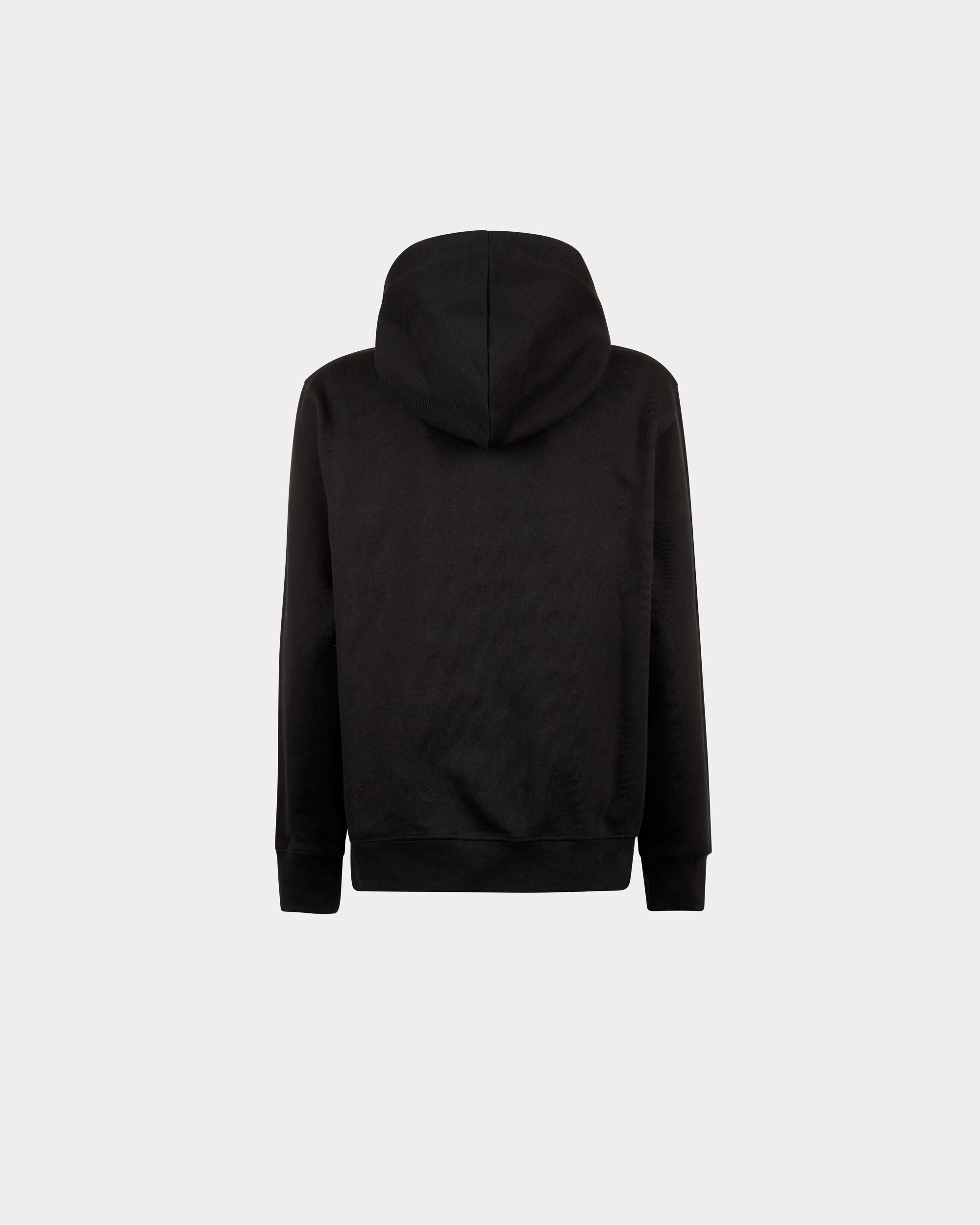 Hoodie Aus Baumwolle In Schwarz - Damen - Bally - 07