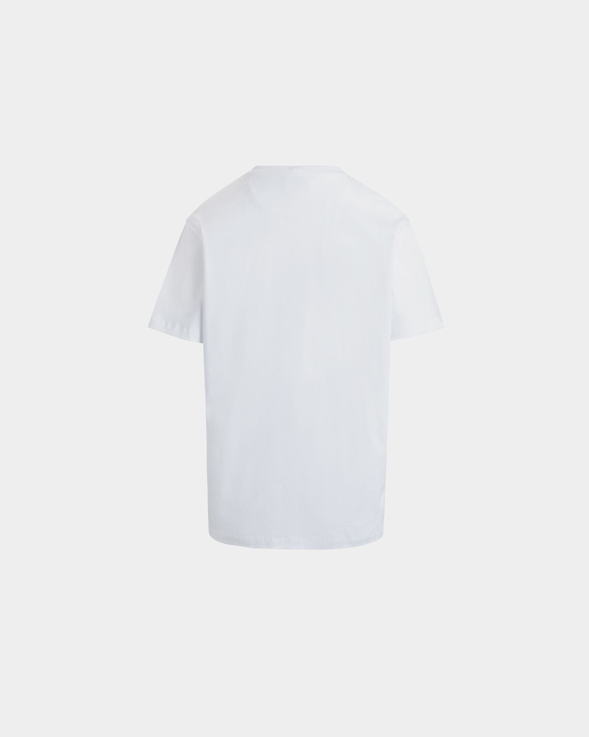 Cutsew T-Shirt In White Cotton - Damen - Bally - 03