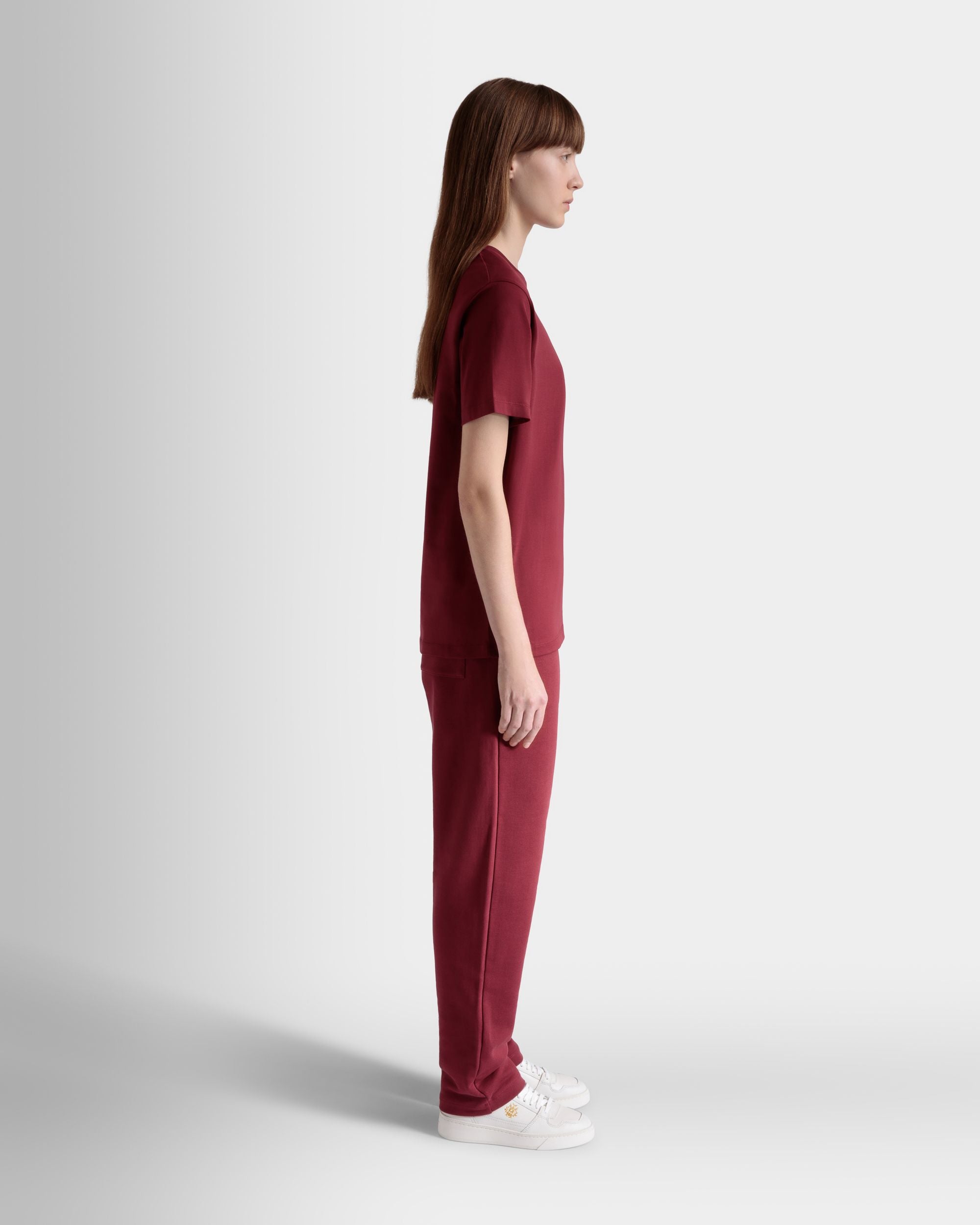 T-Shirt Aus Baumwolle In Sirah - Damen - Bally - 05