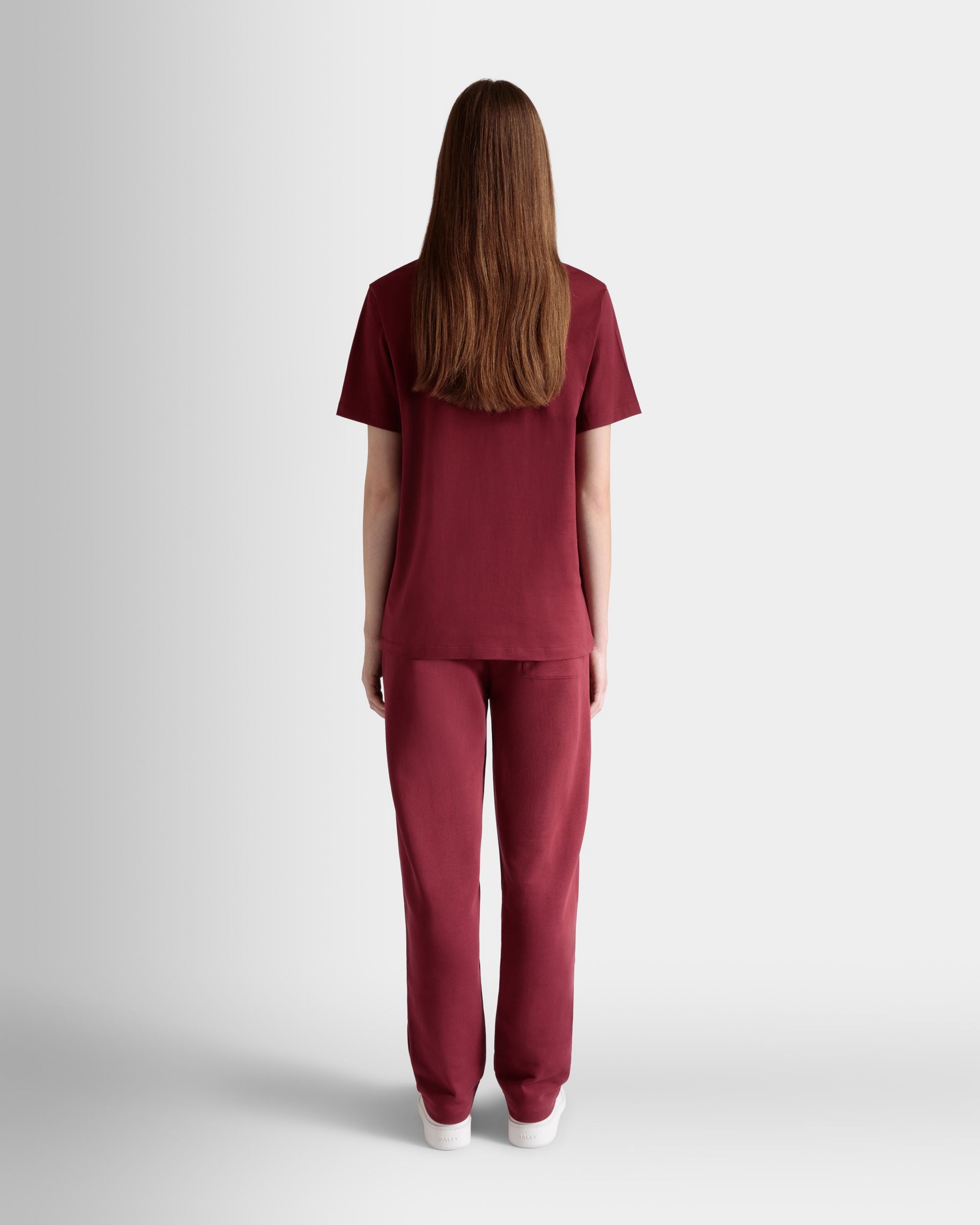 T-Shirt Aus Baumwolle In Sirah - Damen - Bally - 06
