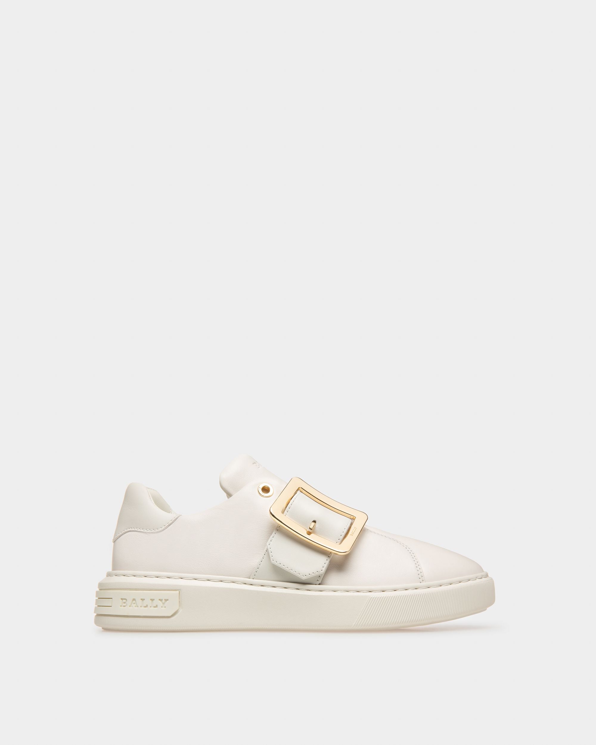 Misty Sneaker Aus Weißem Leder - Damen - Bally - 01