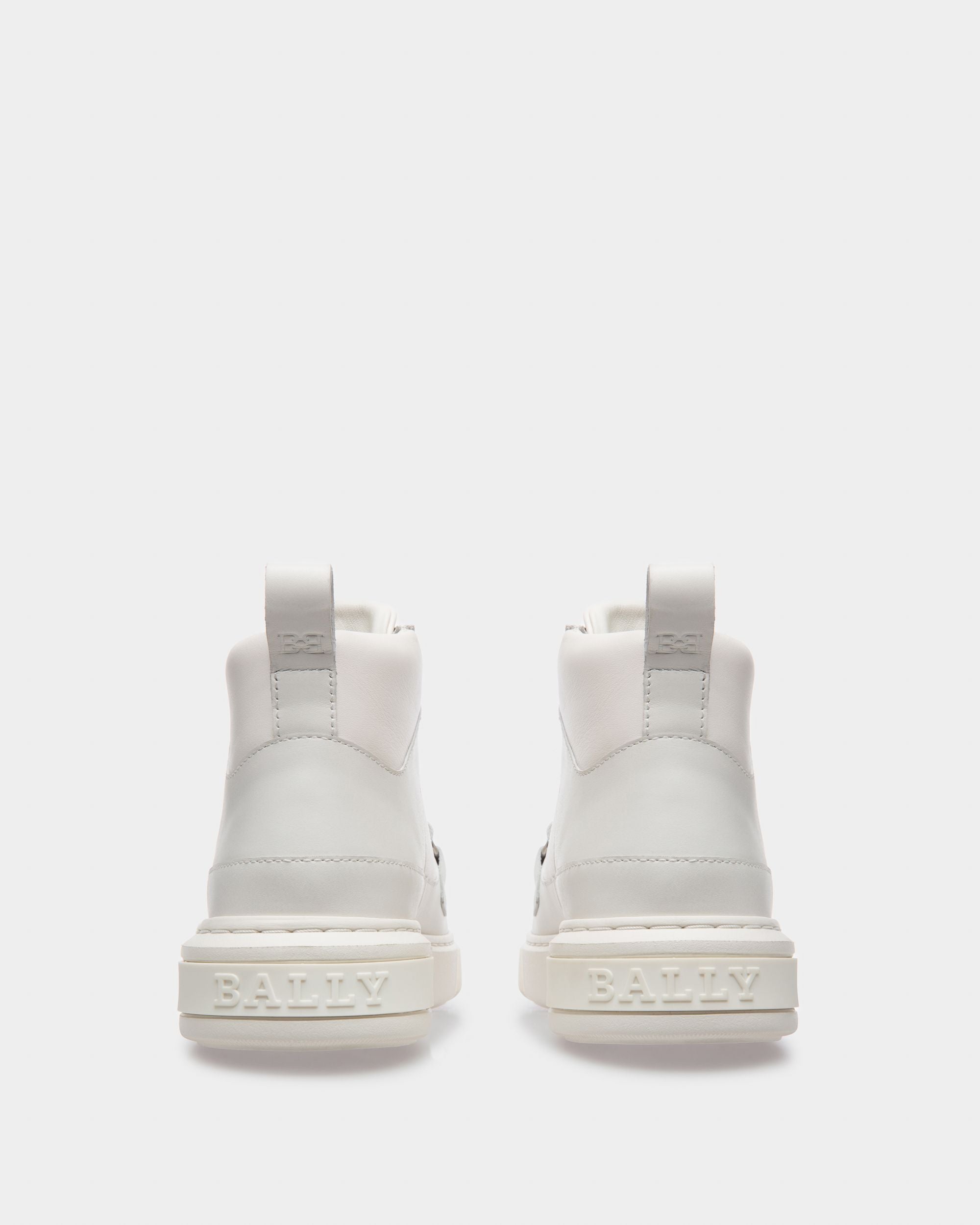 Merryk Sneaker Aus Weissem Leder - Damen - Bally - 04