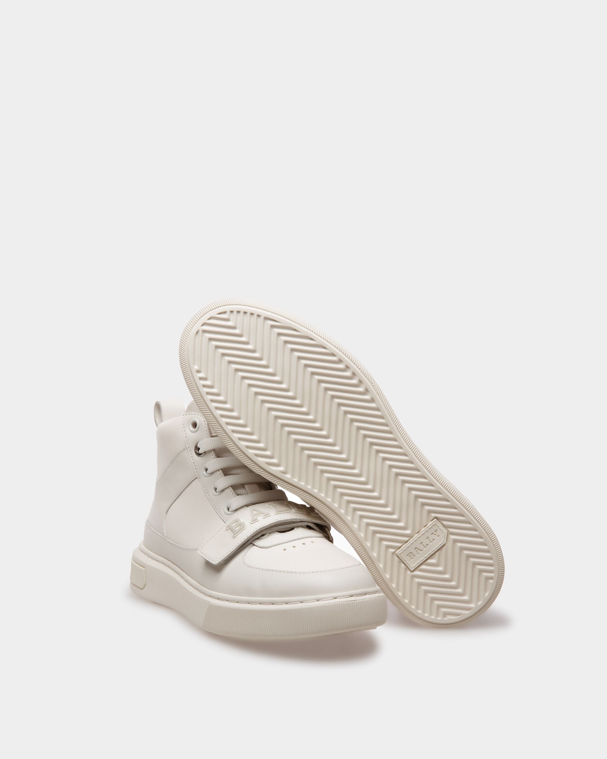 Merryk Sneaker Aus Weissem Leder - Damen - Bally - 05