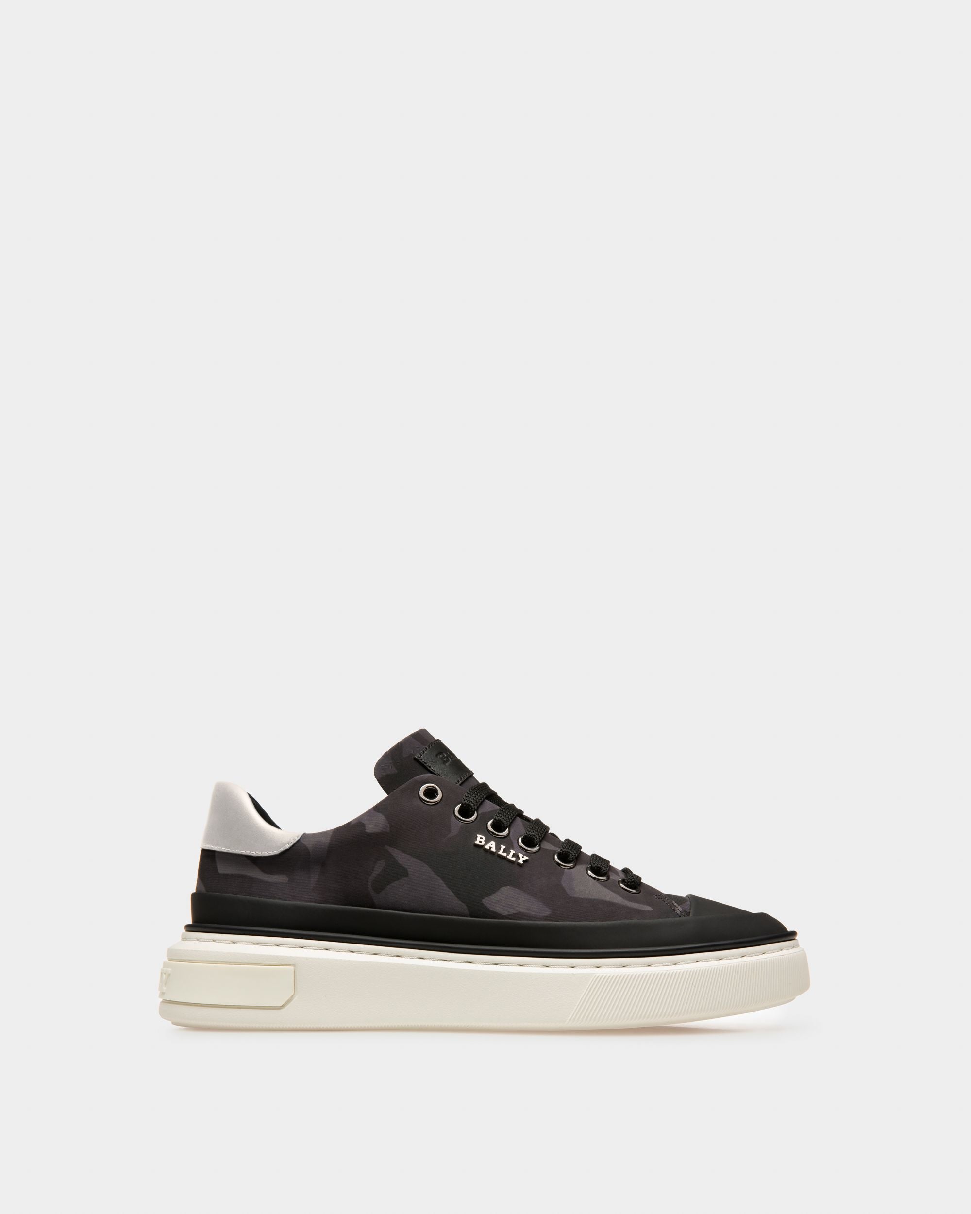 Maily Sneaker Aus Recyceltem Polyester Und Leder In Schwarz - Damen - Bally - 01
