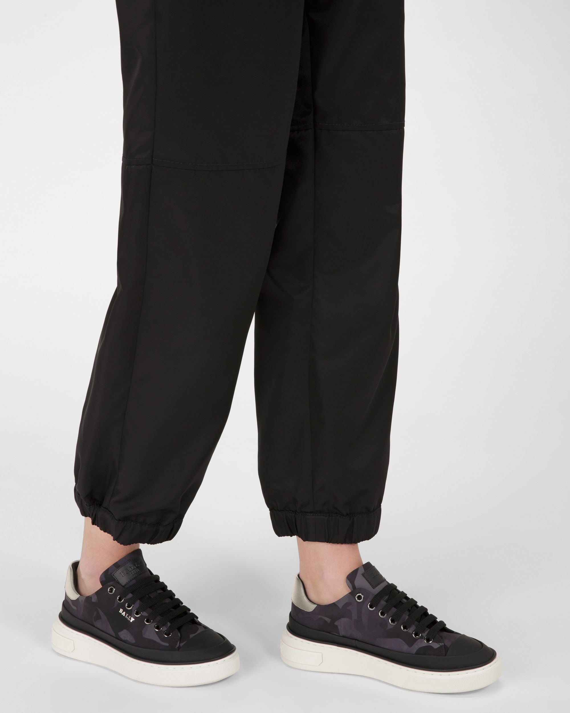 Maily Sneaker Aus Recyceltem Polyester Und Leder In Schwarz - Damen - Bally - 07