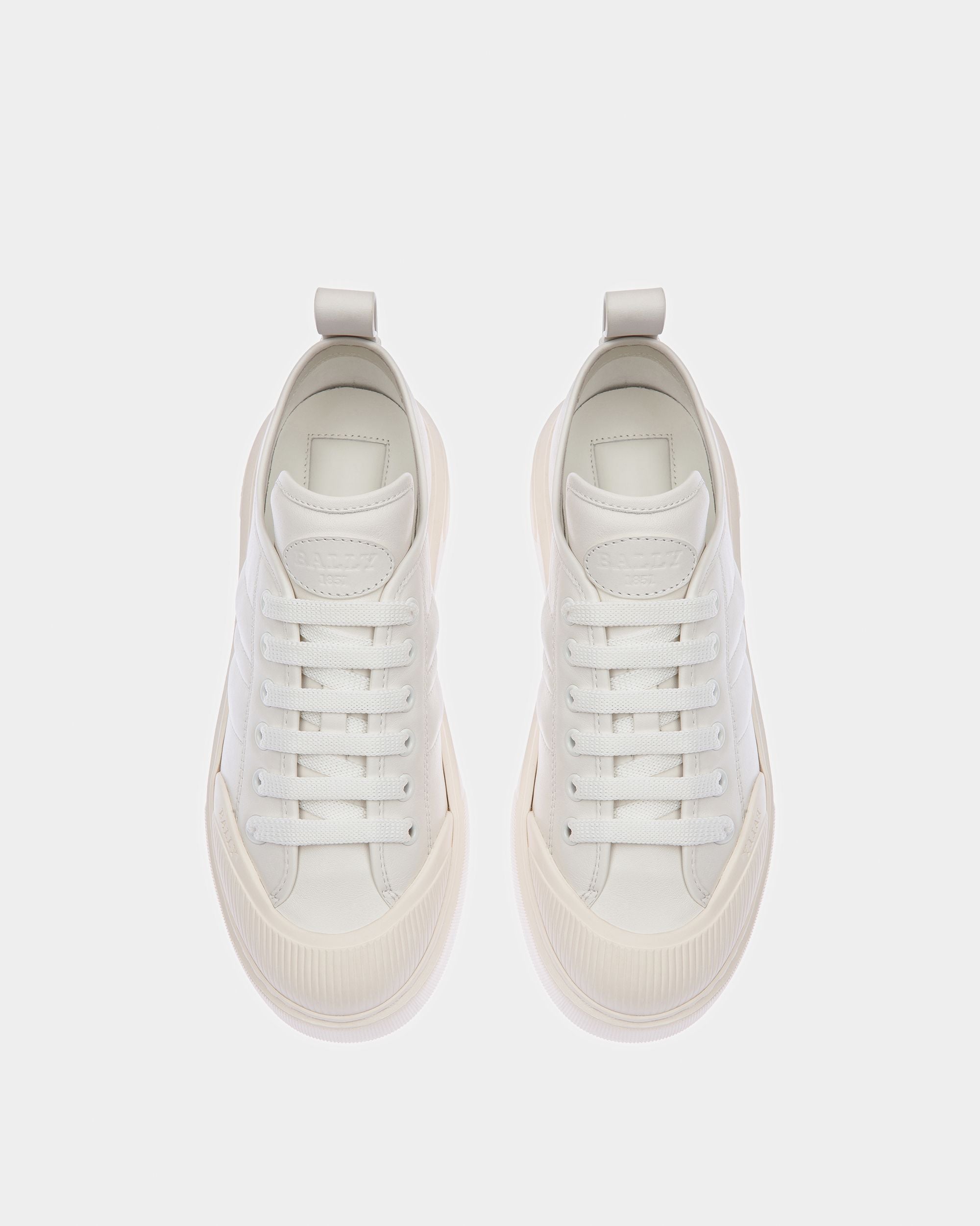Medyn Leder-Sneaker In Weiß - Damen - Bally - 02