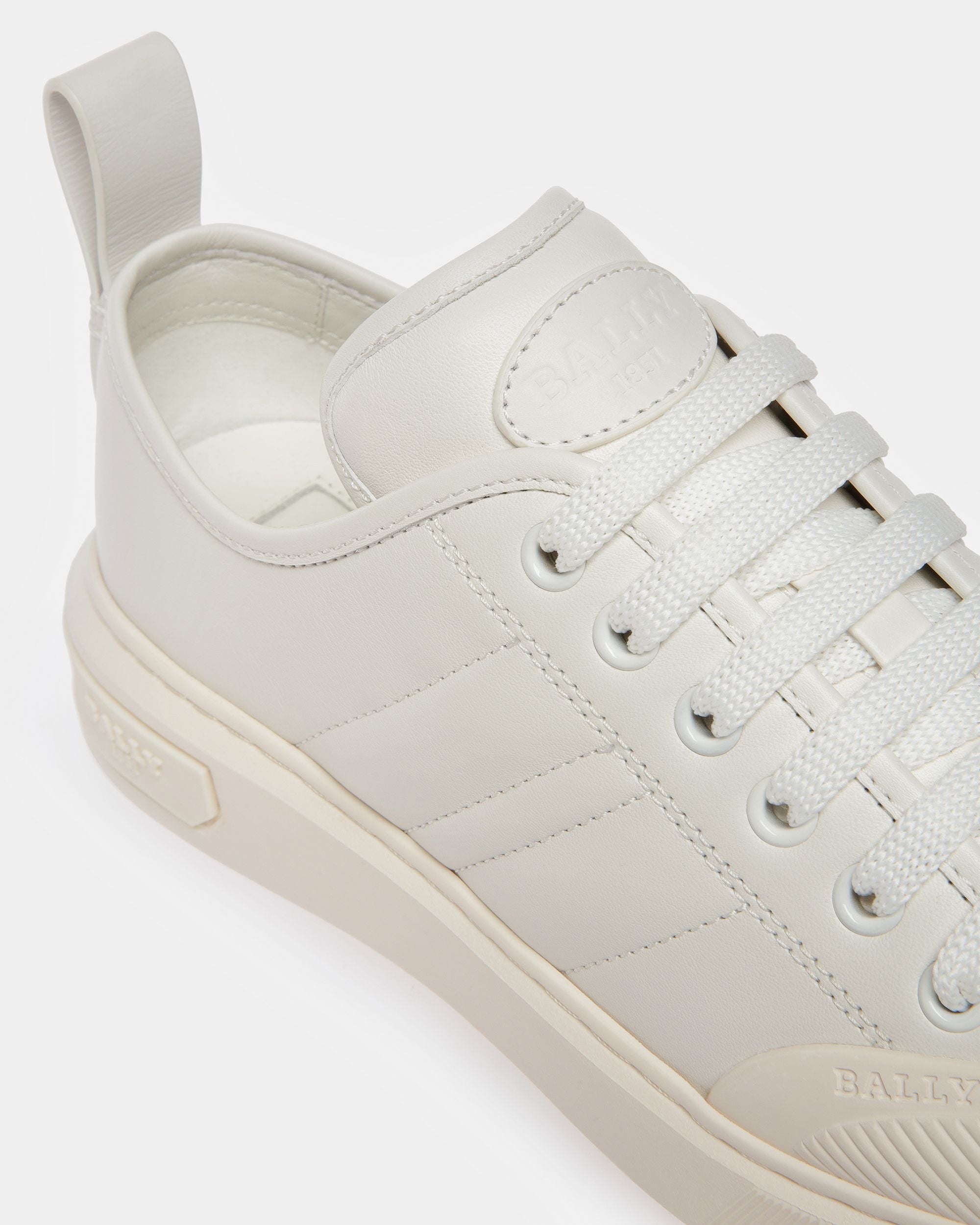 Medyn Leder-Sneaker In Weiß - Damen - Bally - 06