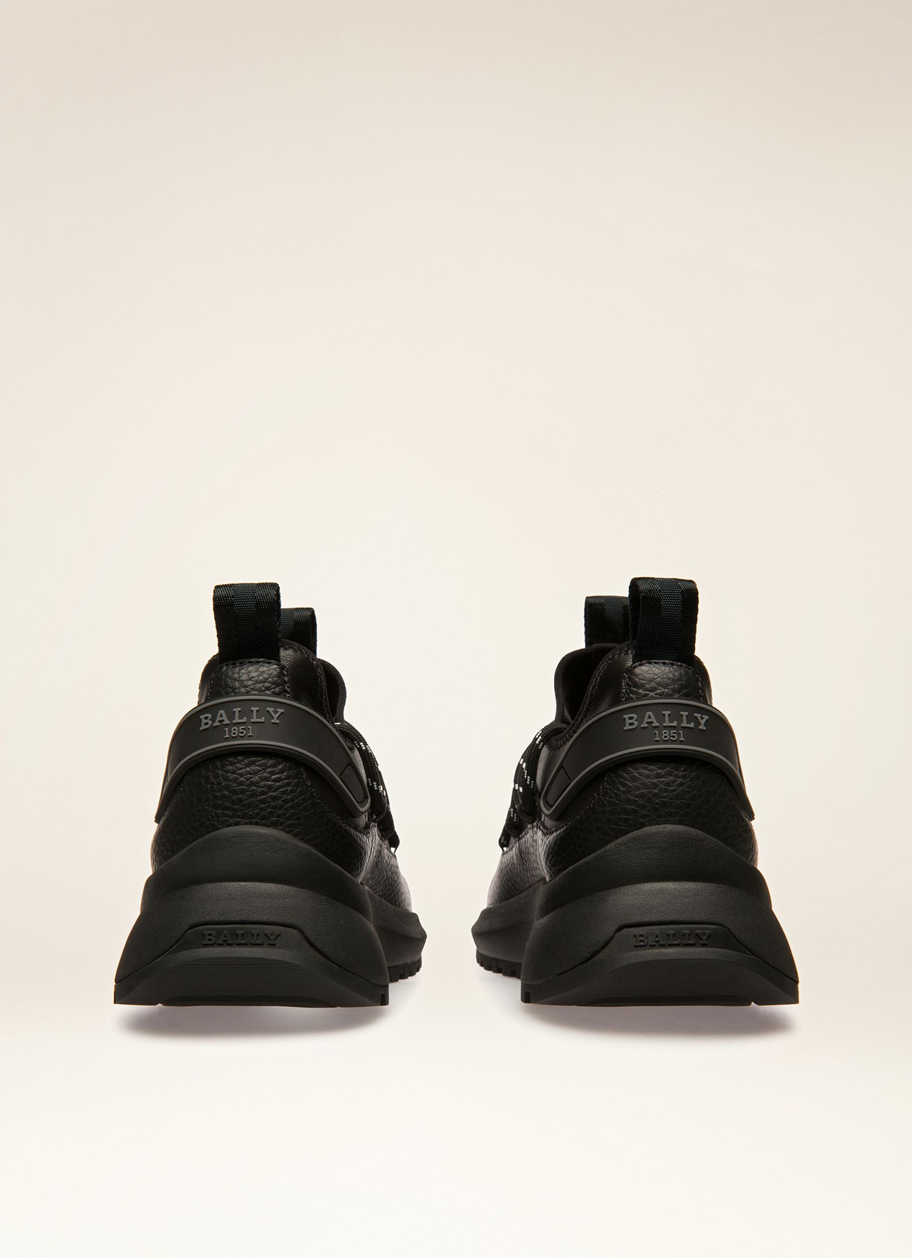 Delys Sneaker Aus Schwarzem Leder - Damen - Bally - 03