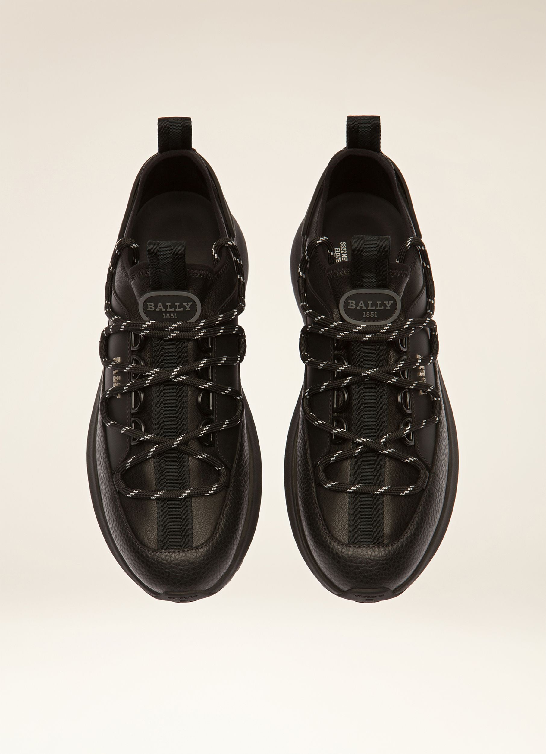 Delys Sneaker Aus Schwarzem Leder - Damen - Bally - 04