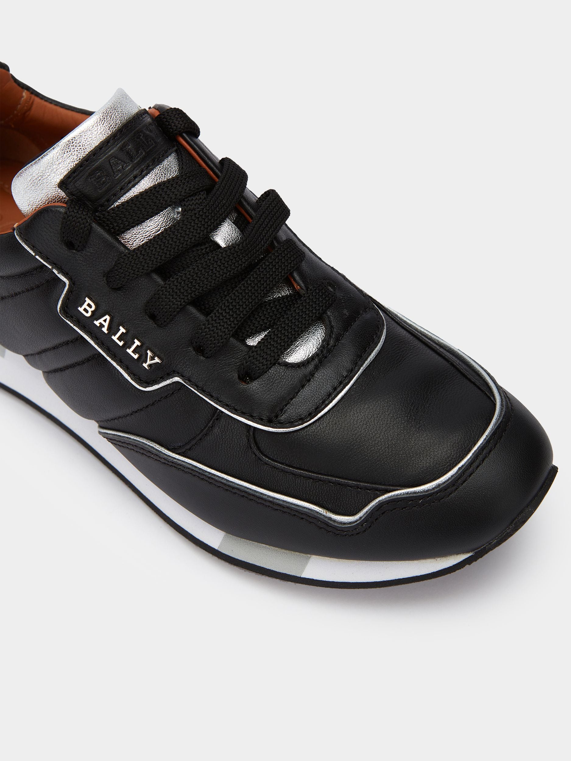 Women's Black Casual Sneakers - Damen - Bally - 04