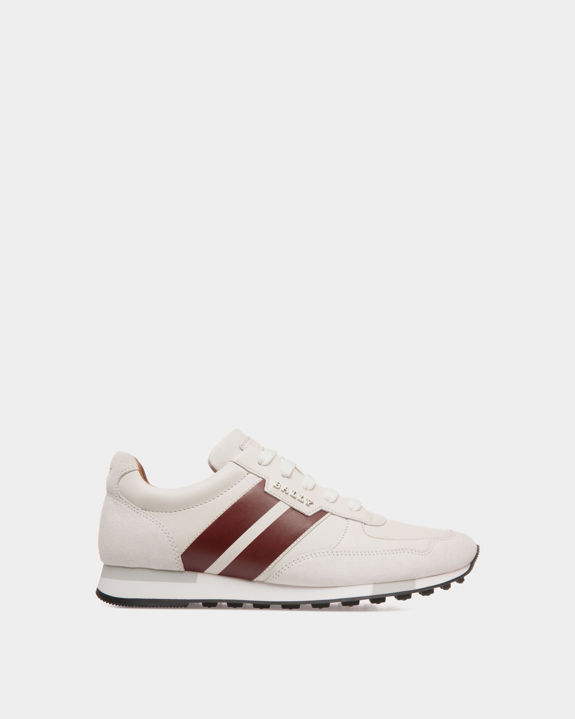 Sneaker In White  Leather - Damen - Bally - 01