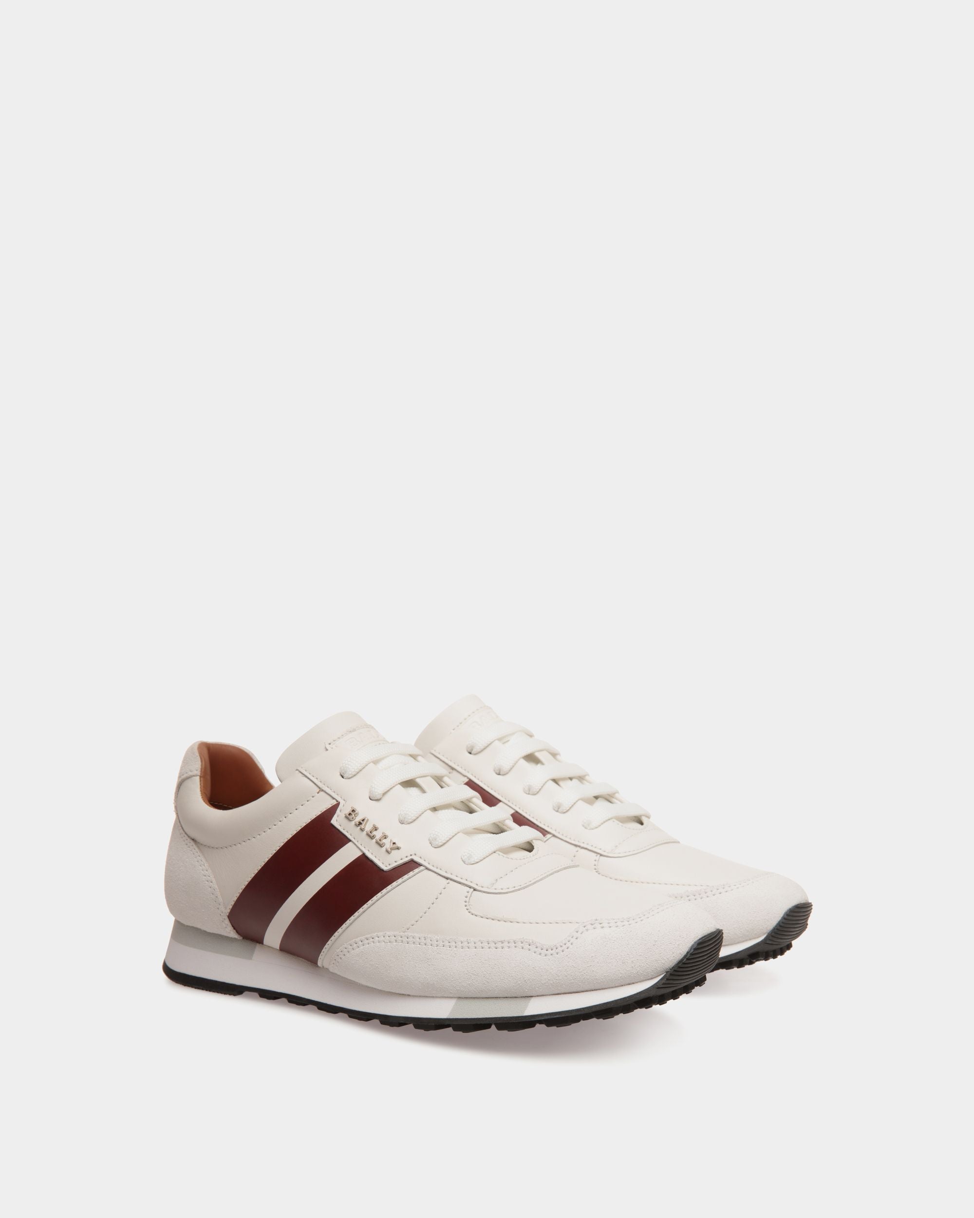 Sneaker In White  Leather - Damen - Bally - 02