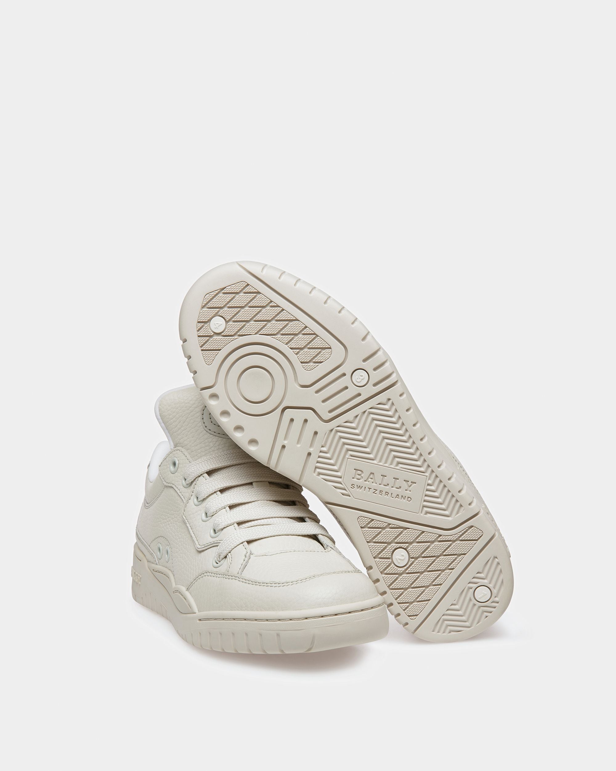 Kiro Leder-Sneaker In Staubweiß - Damen - Bally - 05