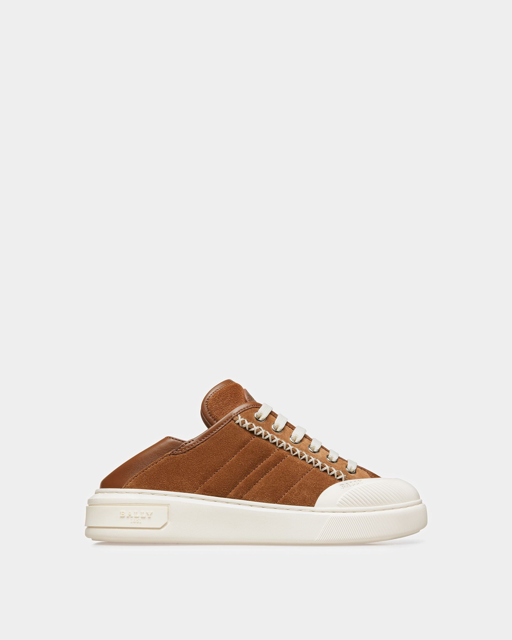Marily Veloursleder-Sneaker In Braun - Damen - Bally - 08