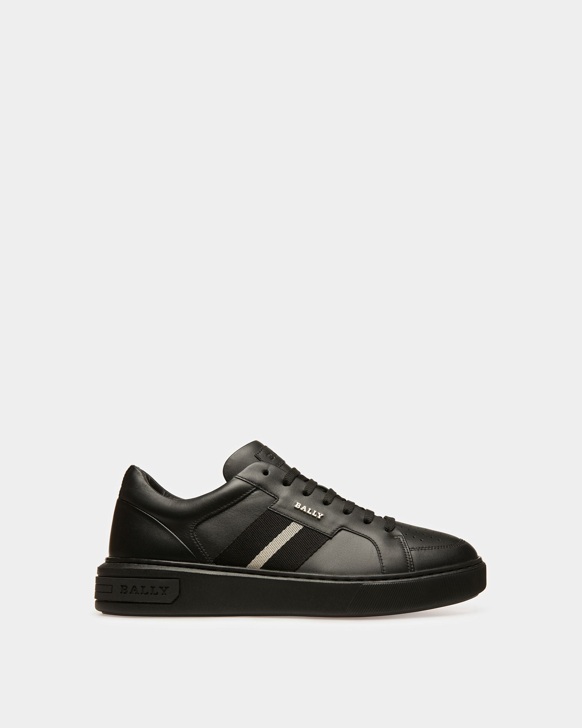 Bally Lift Sneaker Aus Schwarzem Leder - Damen - Bally - 01
