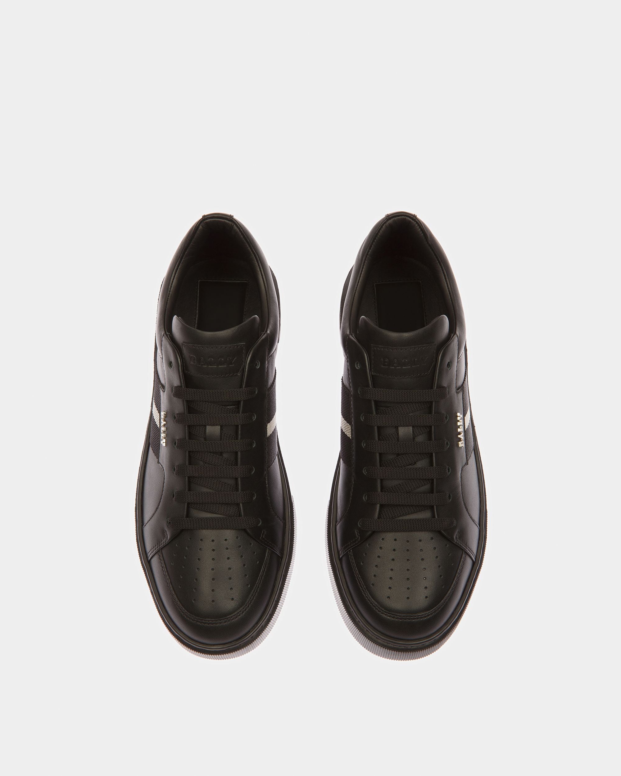 Bally Lift Sneaker Aus Schwarzem Leder - Damen - Bally - 02