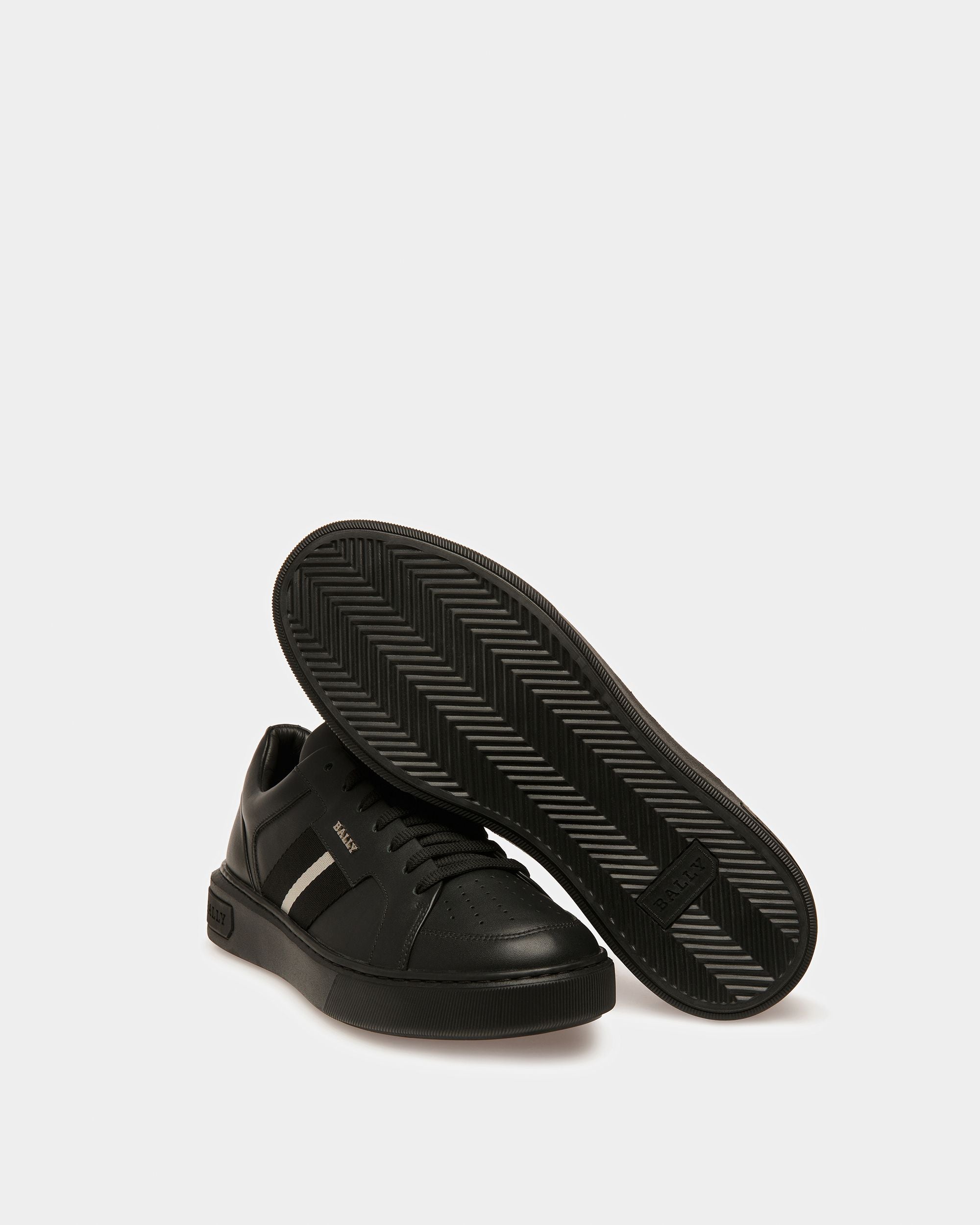 Bally Lift Sneaker Aus Schwarzem Leder - Damen - Bally - 04