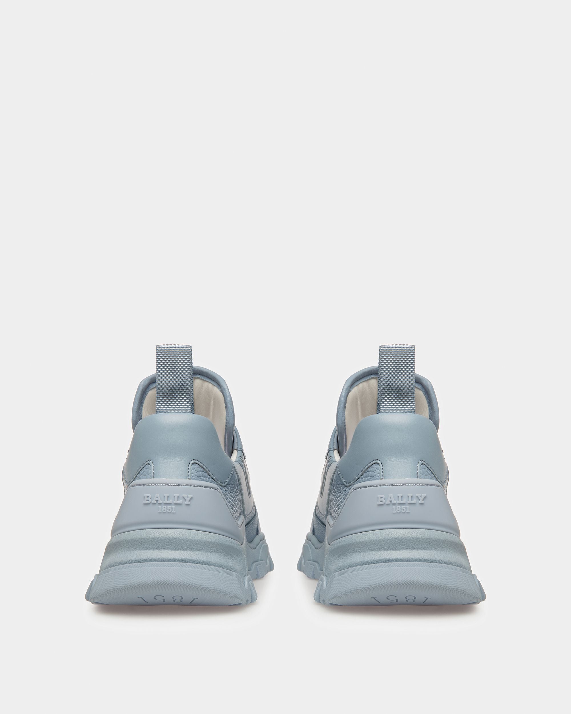 Catalyst Sneaker In Blue Leather - Damen - Bally - 03