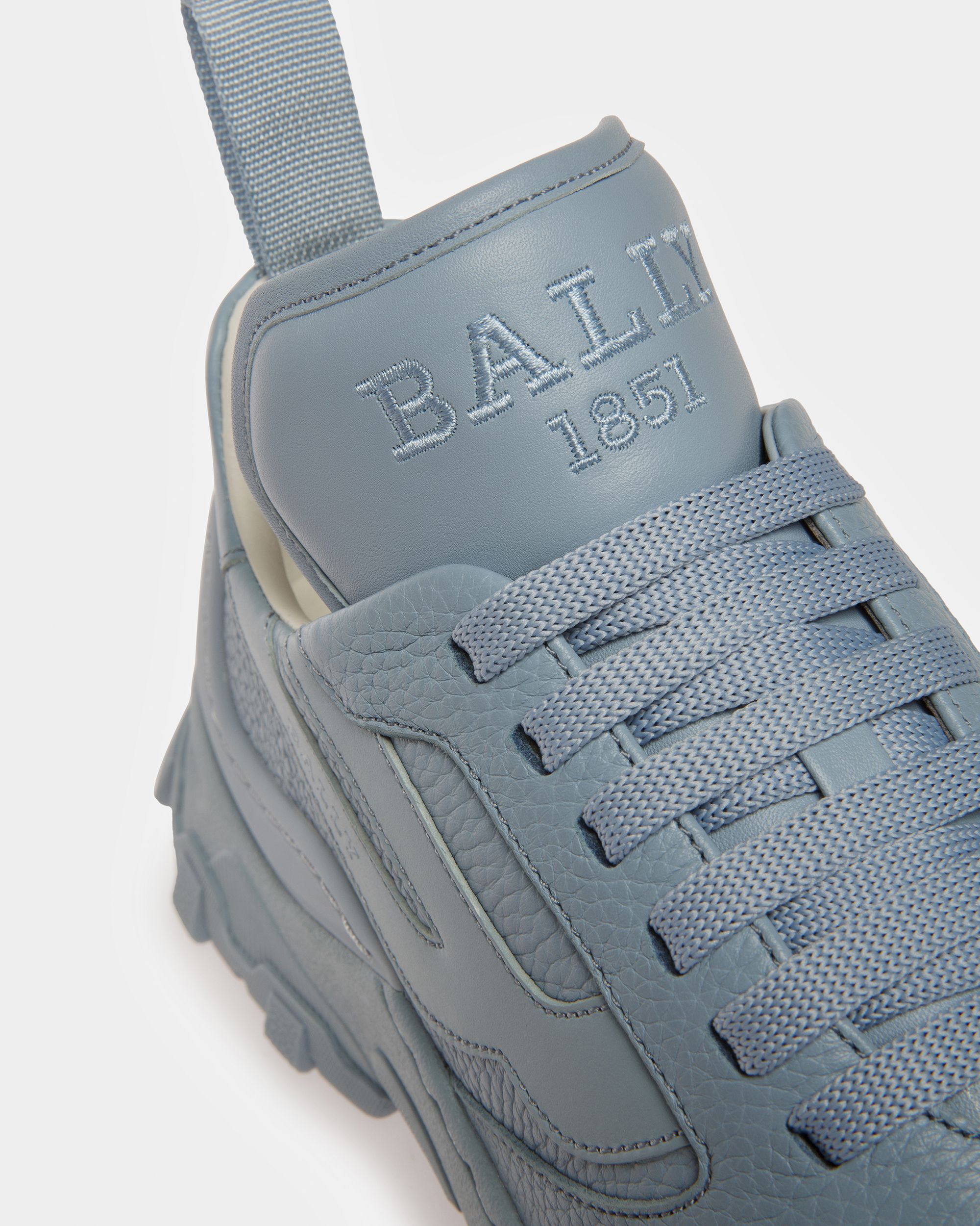 Catalyst Sneaker In Blue Leather - Damen - Bally - 05