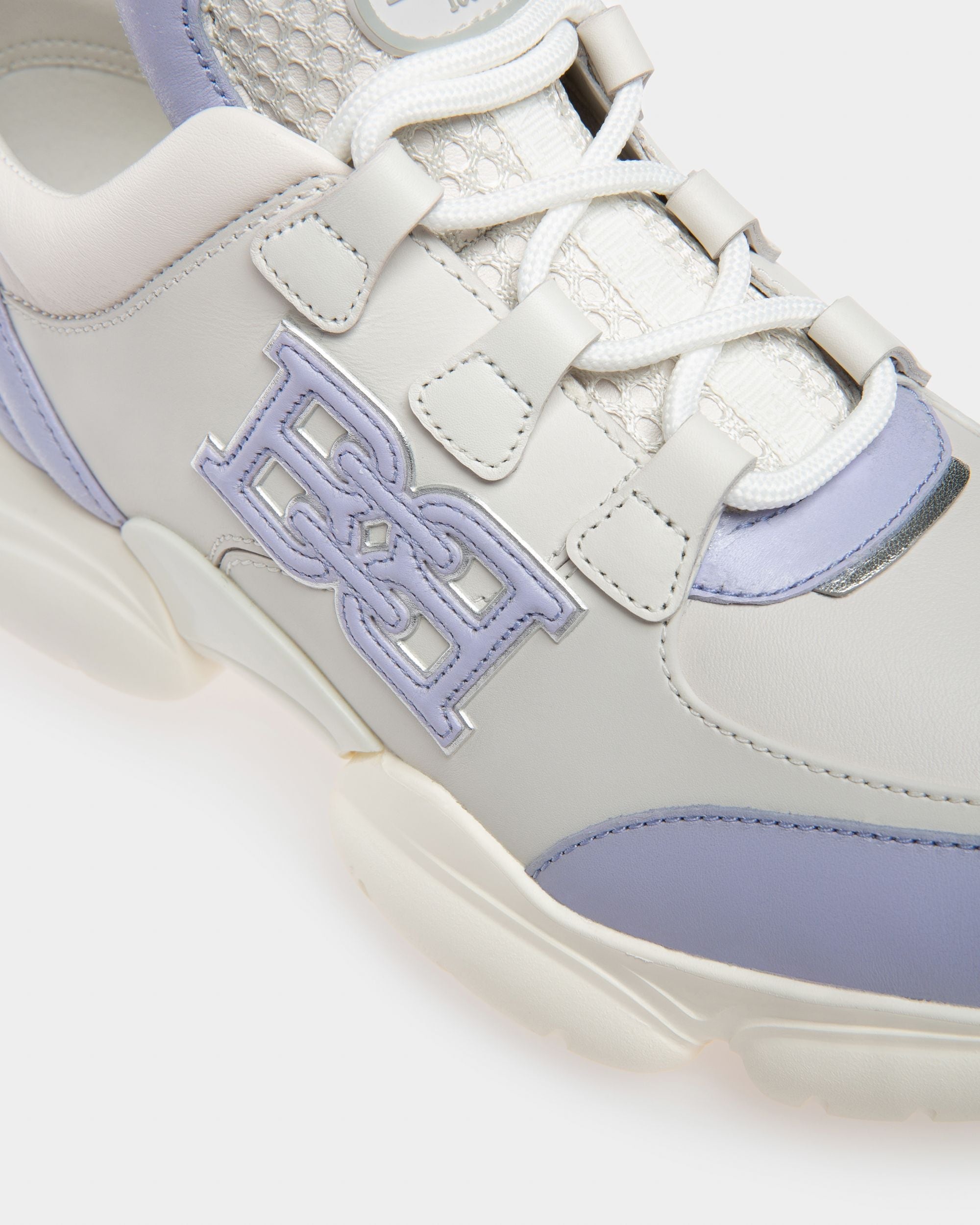Claires Sneaker Aus Leder In Flieder - Damen - Bally - 05
