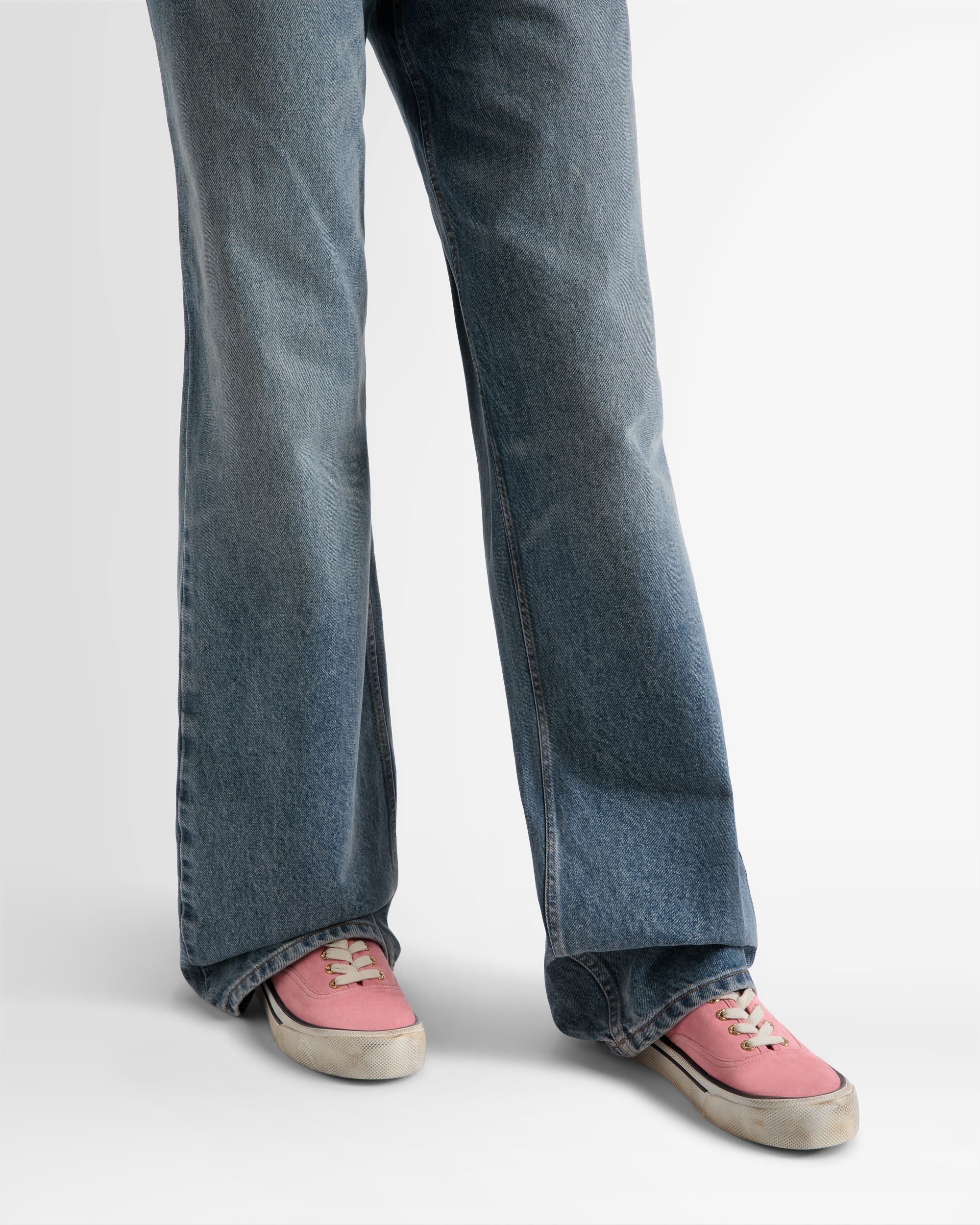 Santa Ana Sneaker Aus Veloursleder - Damen - Bally - 02