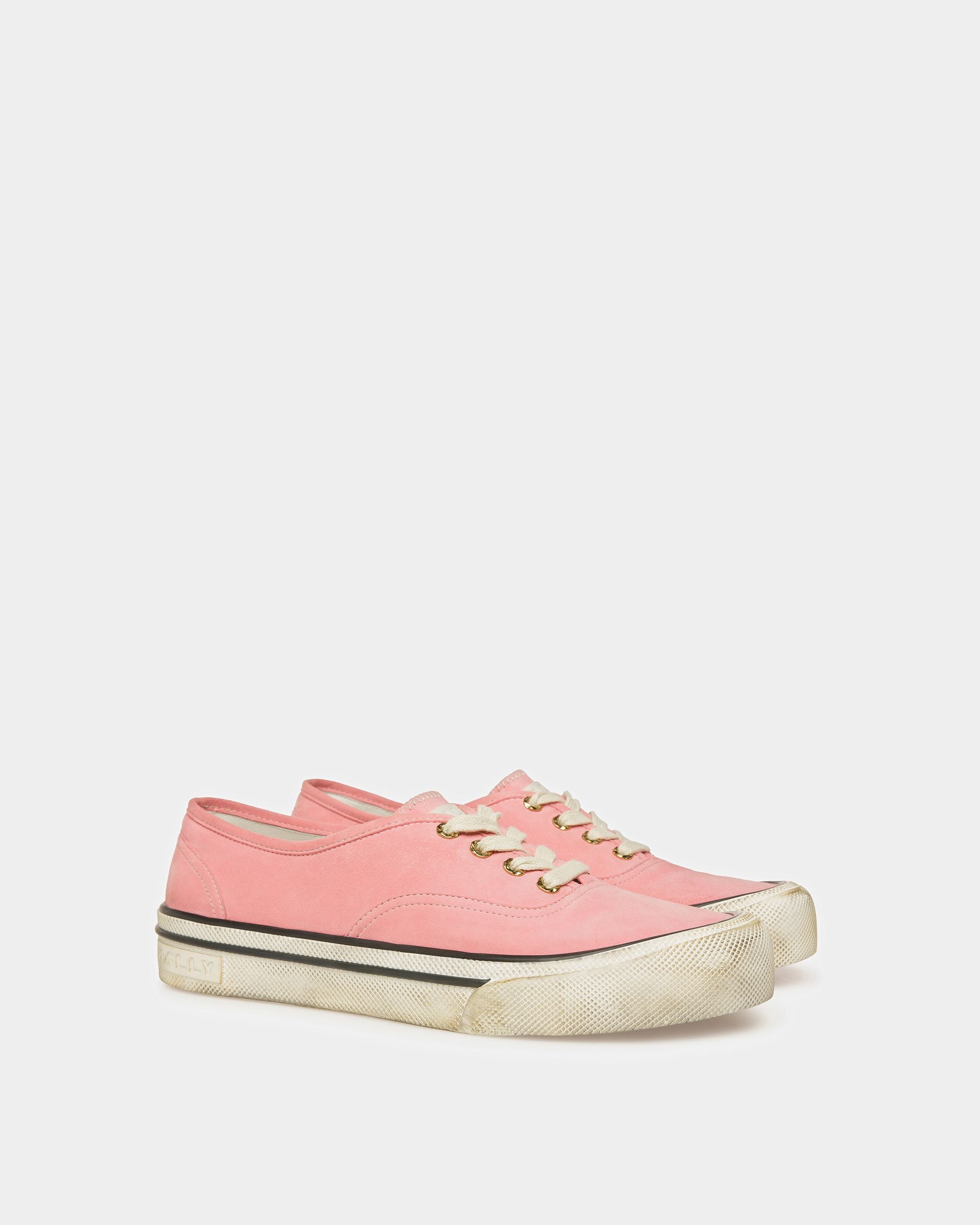 Santa Ana Sneaker Aus Veloursleder - Damen - Bally - 03