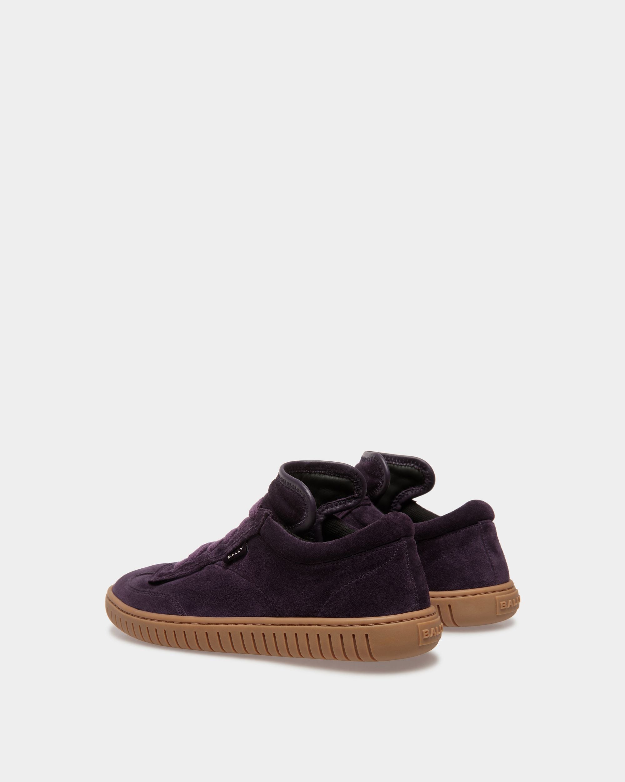 Player Sneaker Aus Leder In Orchidee Und Bernstein - Damen - Bally - 03