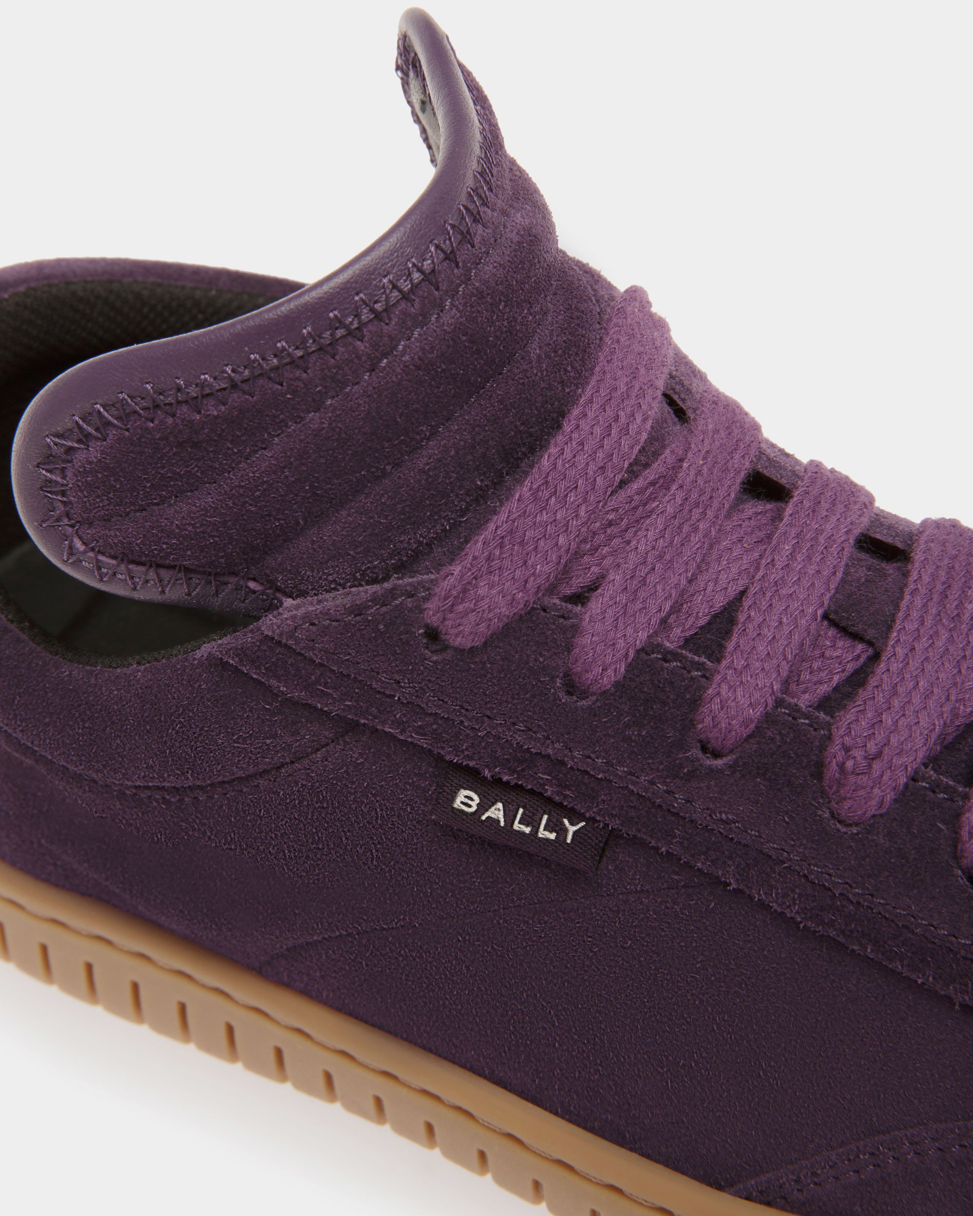 Player Sneaker Aus Leder In Orchidee Und Bernstein - Damen - Bally - 05