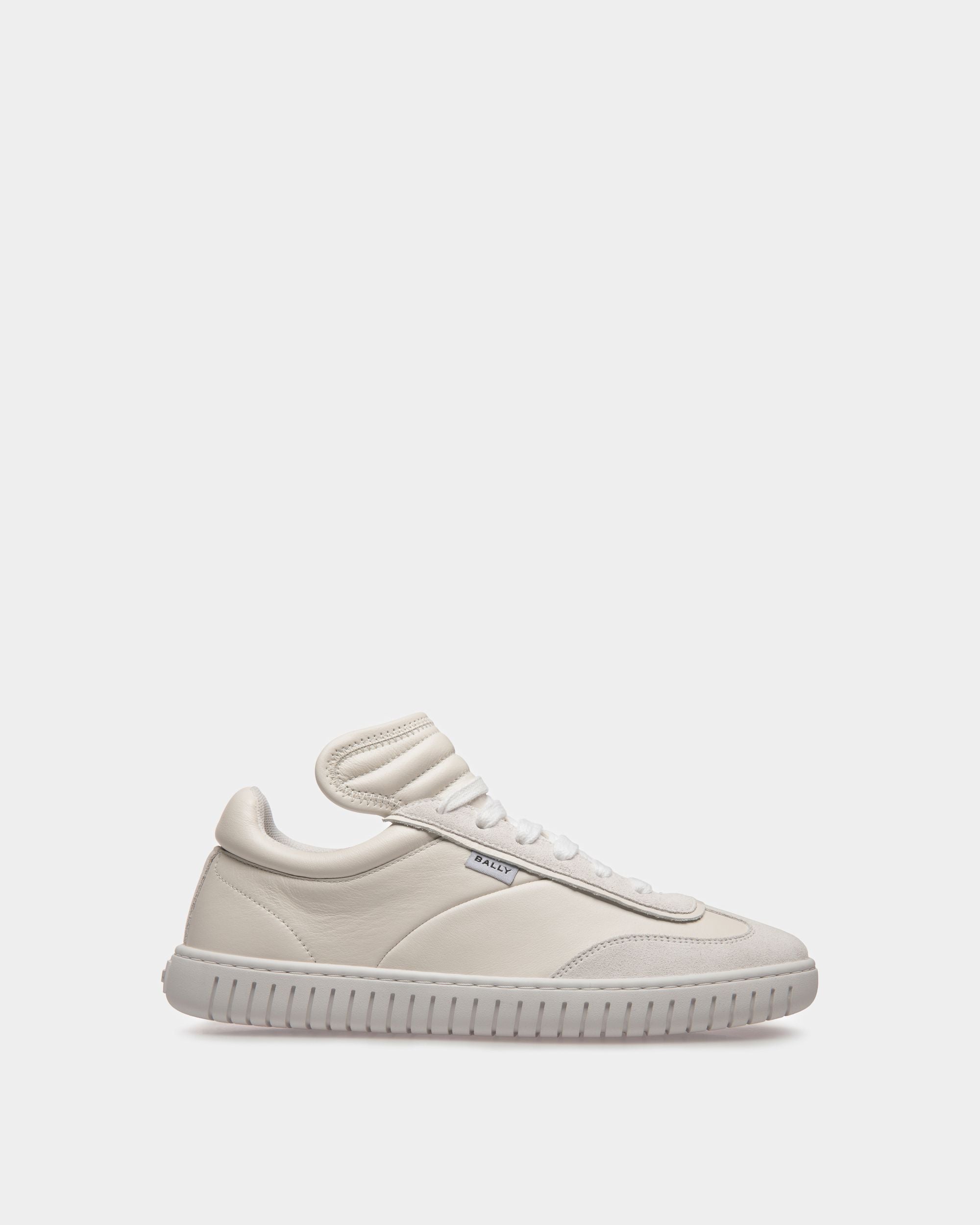 Player Sneaker Aus Weißem Leder - Damen - Bally - 01