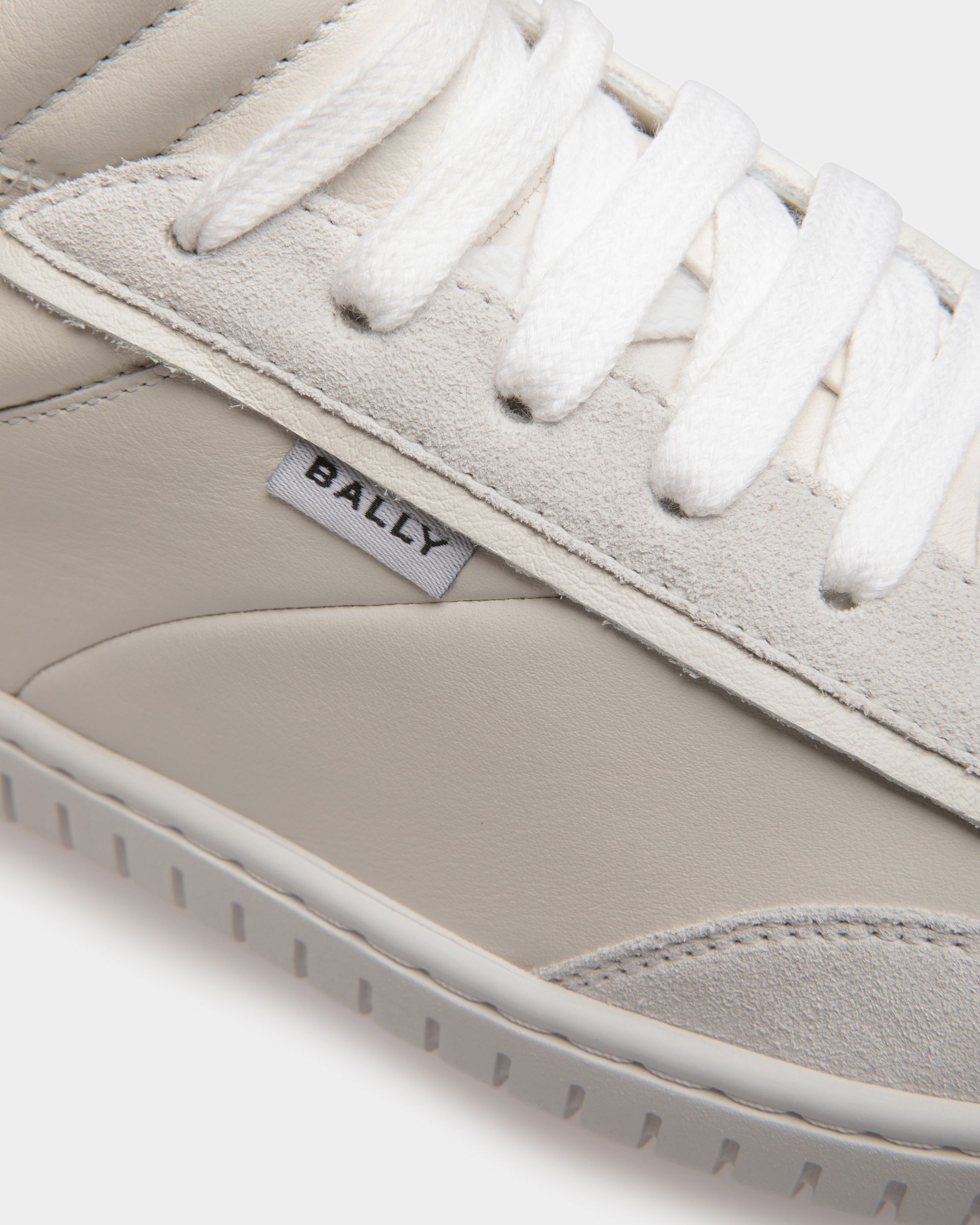 Player Sneaker Aus Weißem Leder - Damen - Bally - 06