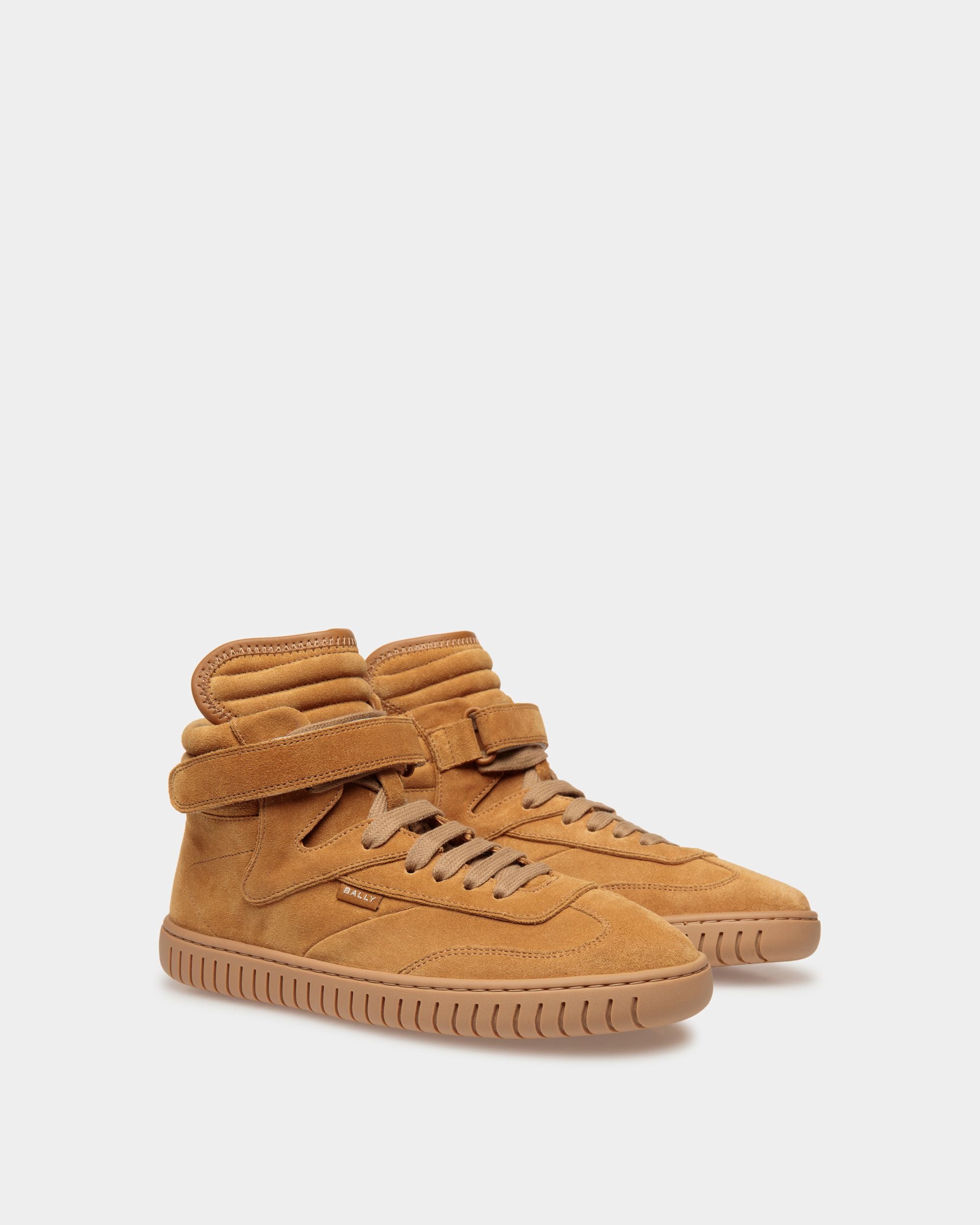 Player Sneaker Aus Leder In Desert Und Bernstein - Damen - Bally - 02