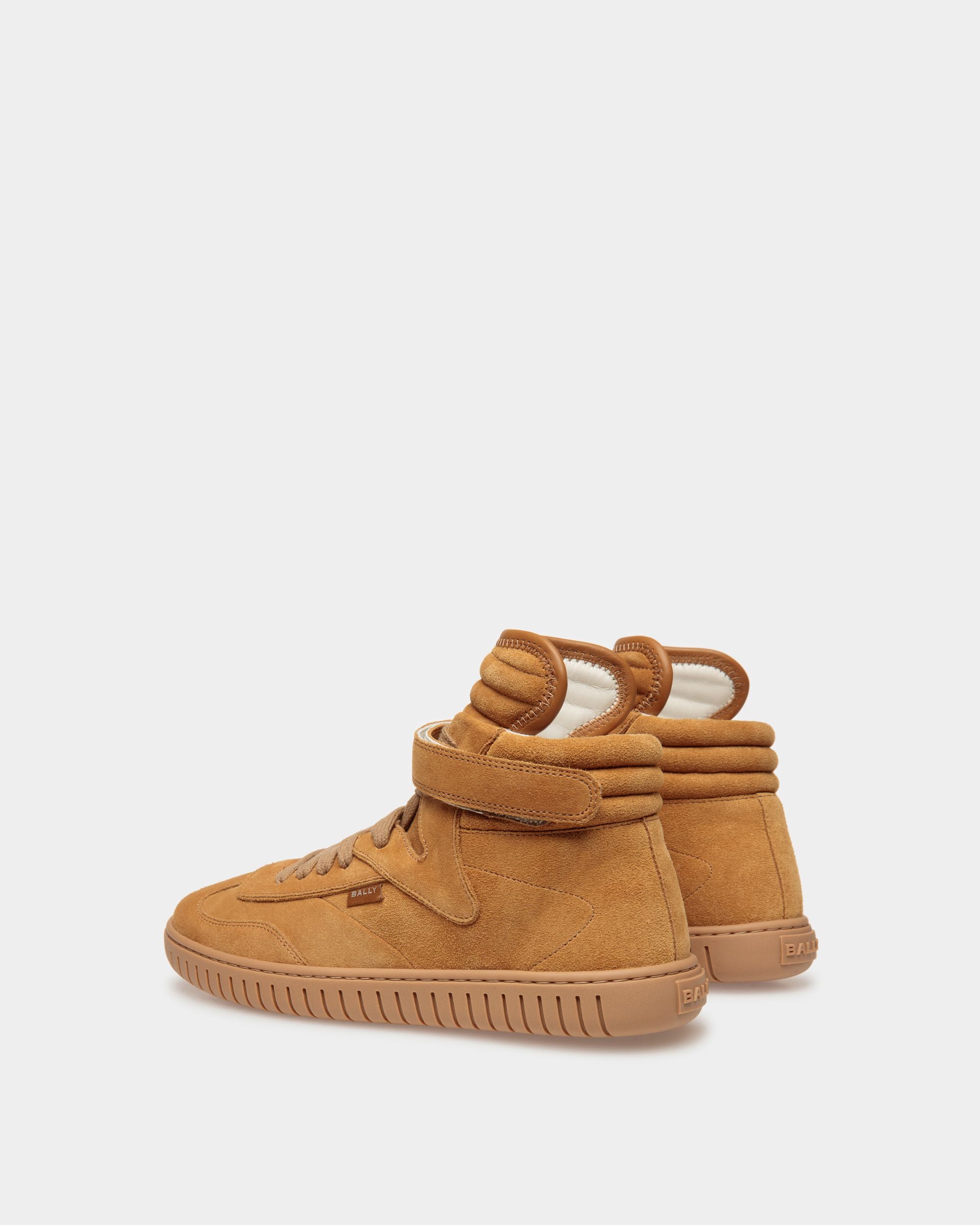 Player Sneaker Aus Leder In Desert Und Bernstein - Damen - Bally - 03