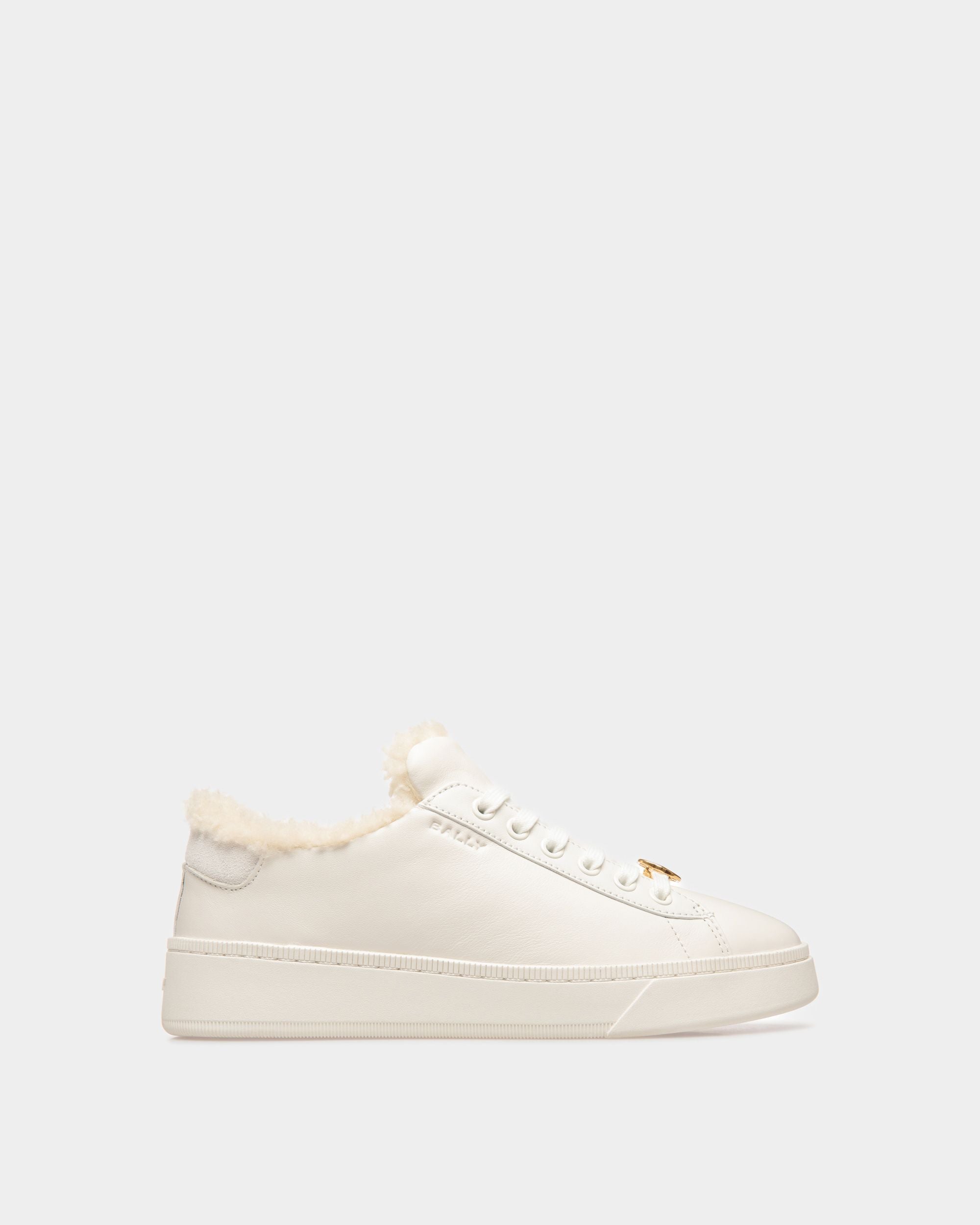 Raise Sneaker Aus Weißem Leder - Damen - Bally - 01