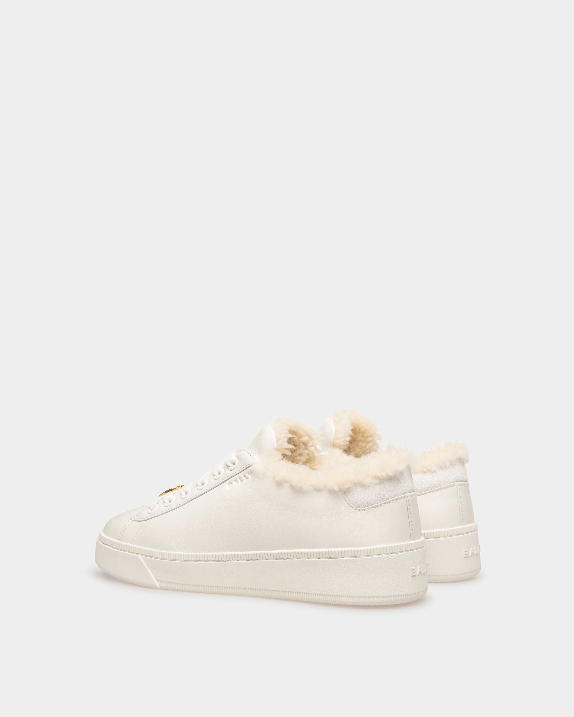 Raise Sneaker Aus Weißem Leder - Damen - Bally - 05