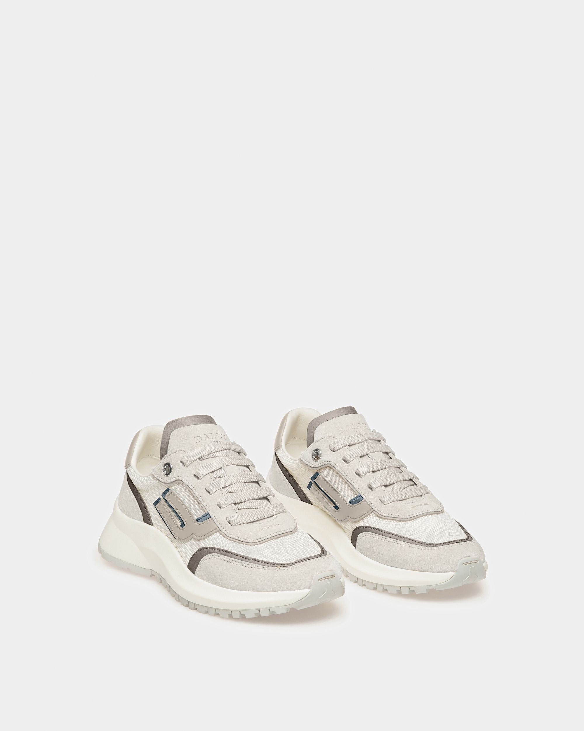 Demmy Sneakers Aus Leder Und Textil In Weiß - Damen - Bally - 04