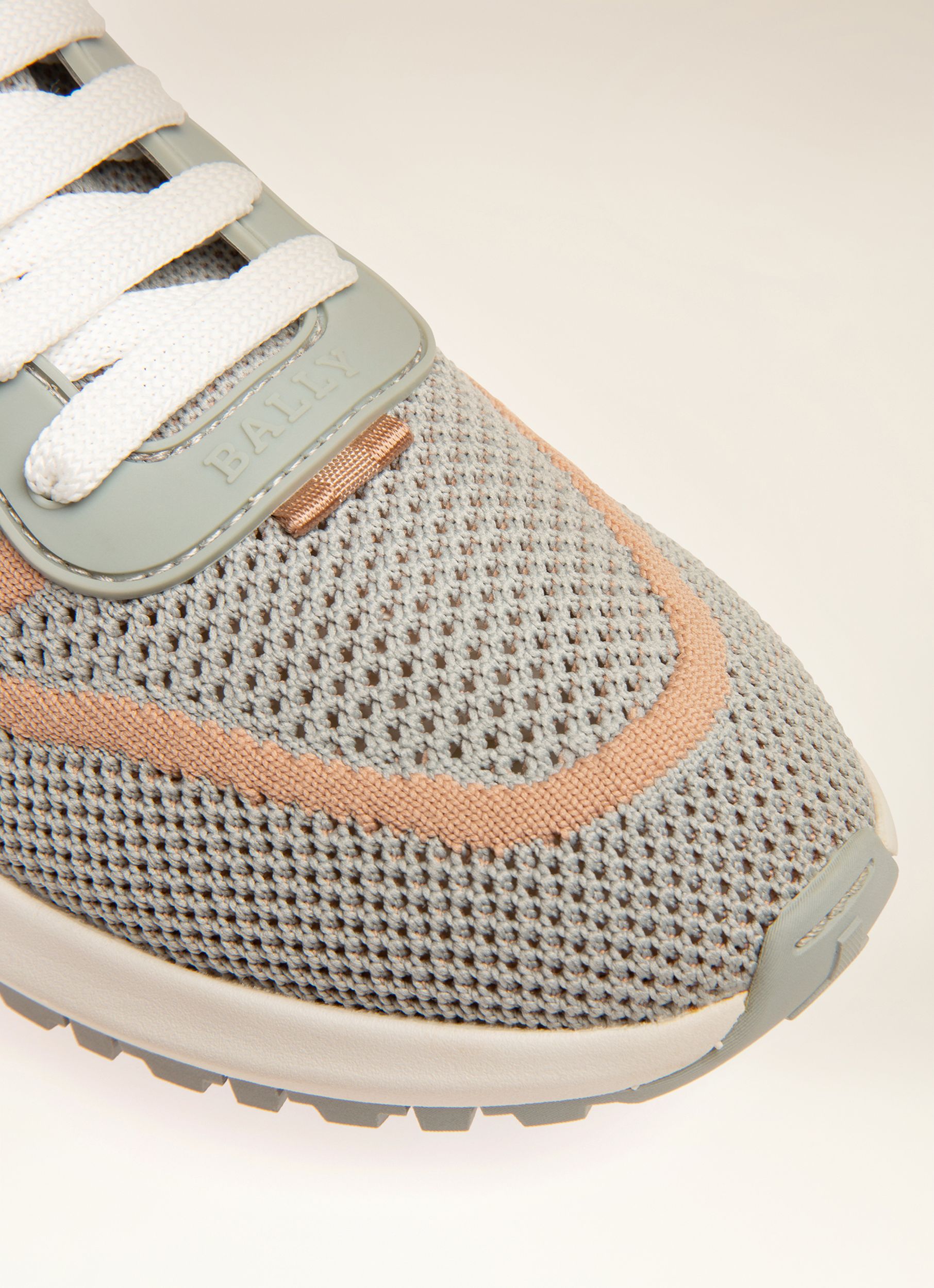 Davyn Sneaker Aus Grauem Polyestermischgewebe - Damen - Bally - 02