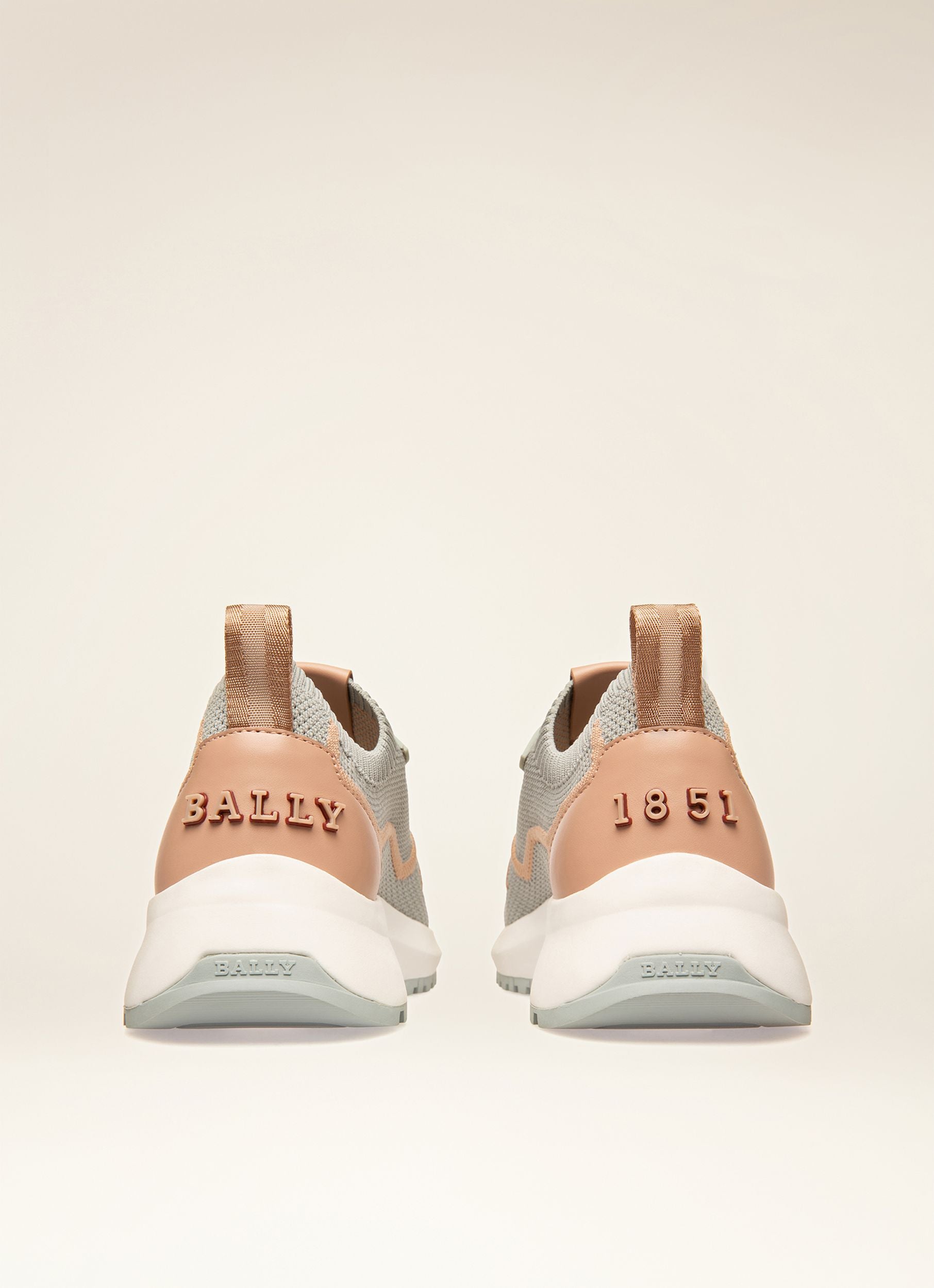 Davyn Sneaker Aus Grauem Polyestermischgewebe - Damen - Bally - 03