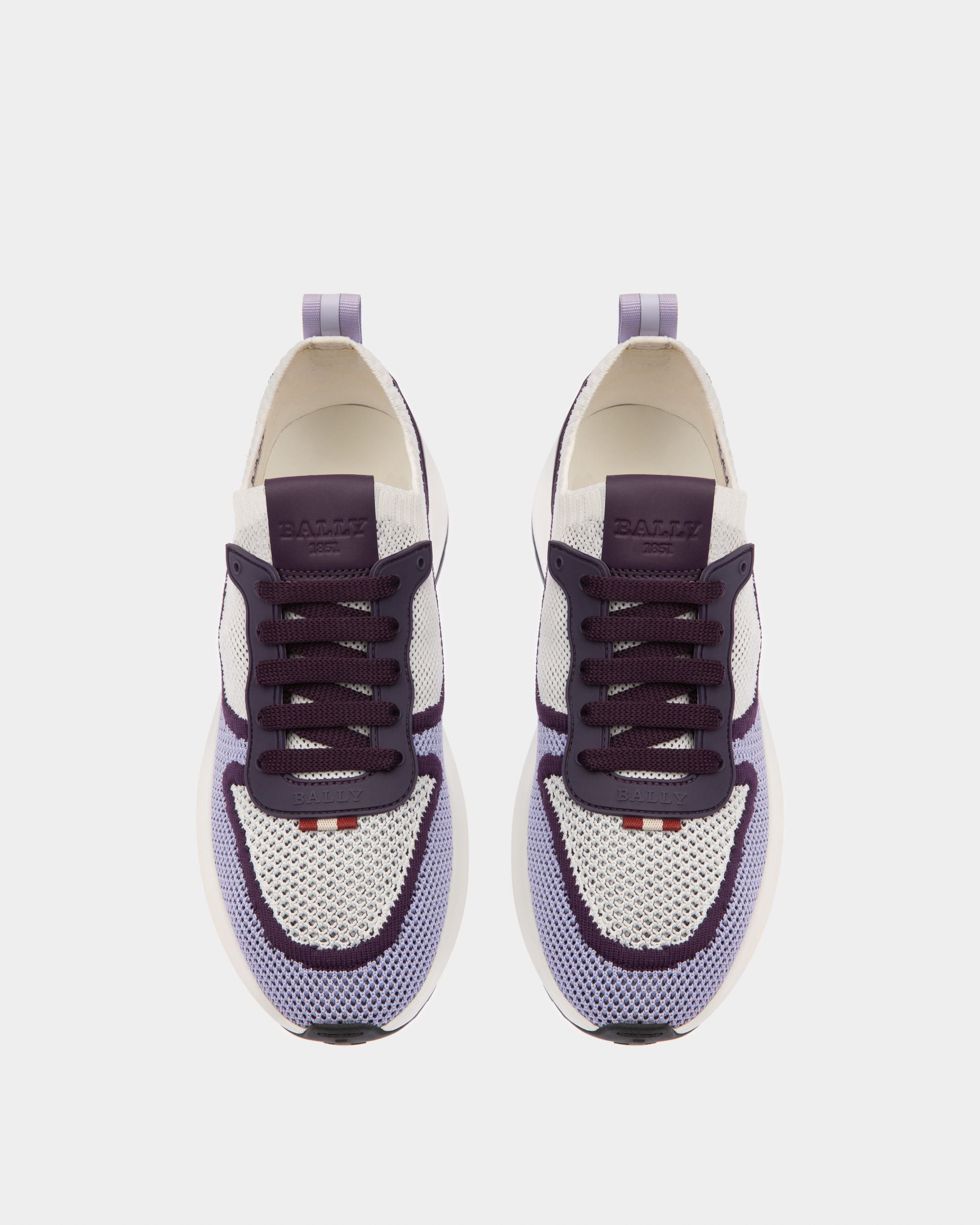Davyn Sneaker Aus Weissem Mesh - Damen - Bally - 02